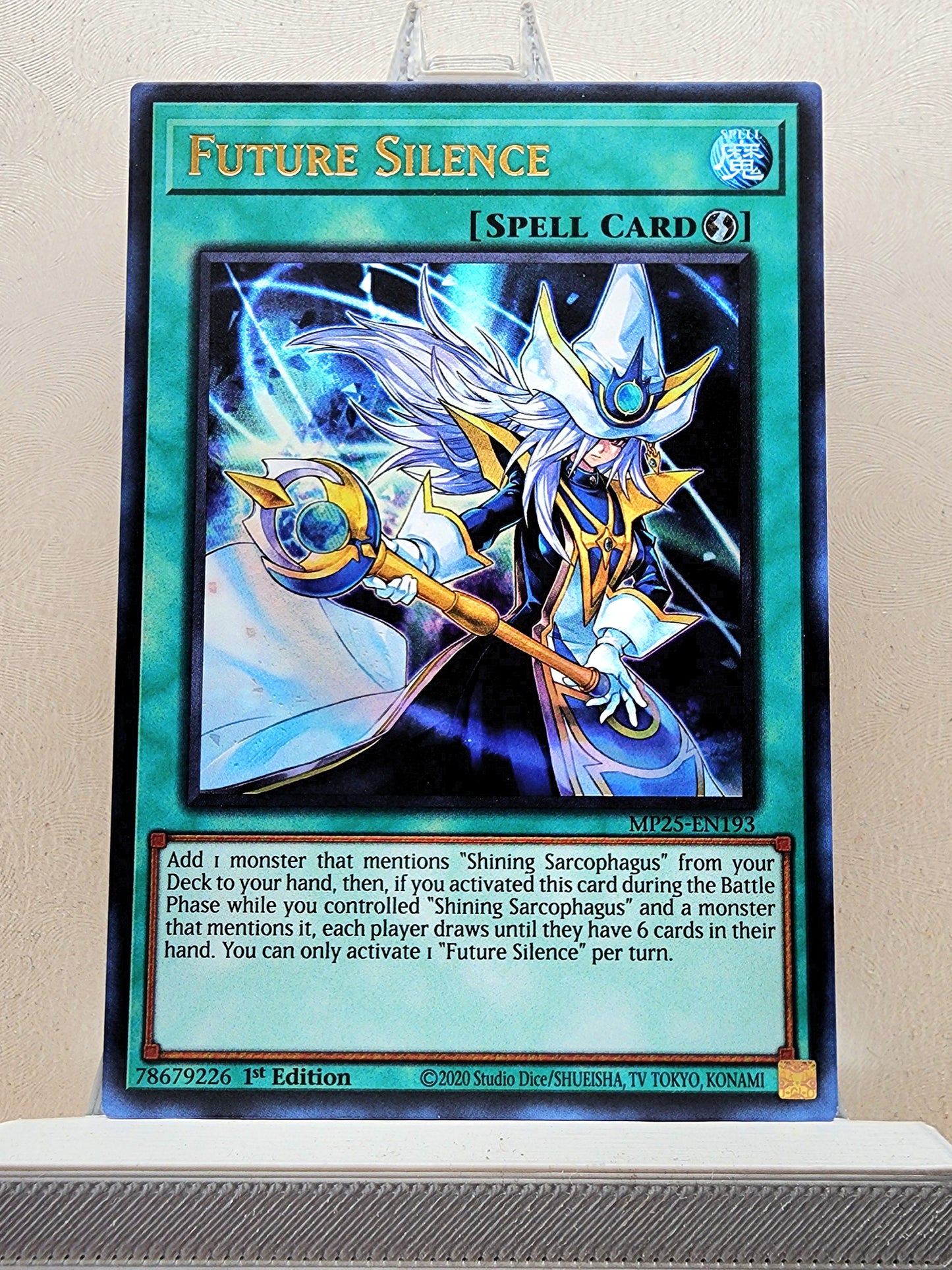 Yugioh! 1x Future Silence (MP25 - Ultra Rare) 1st Edition