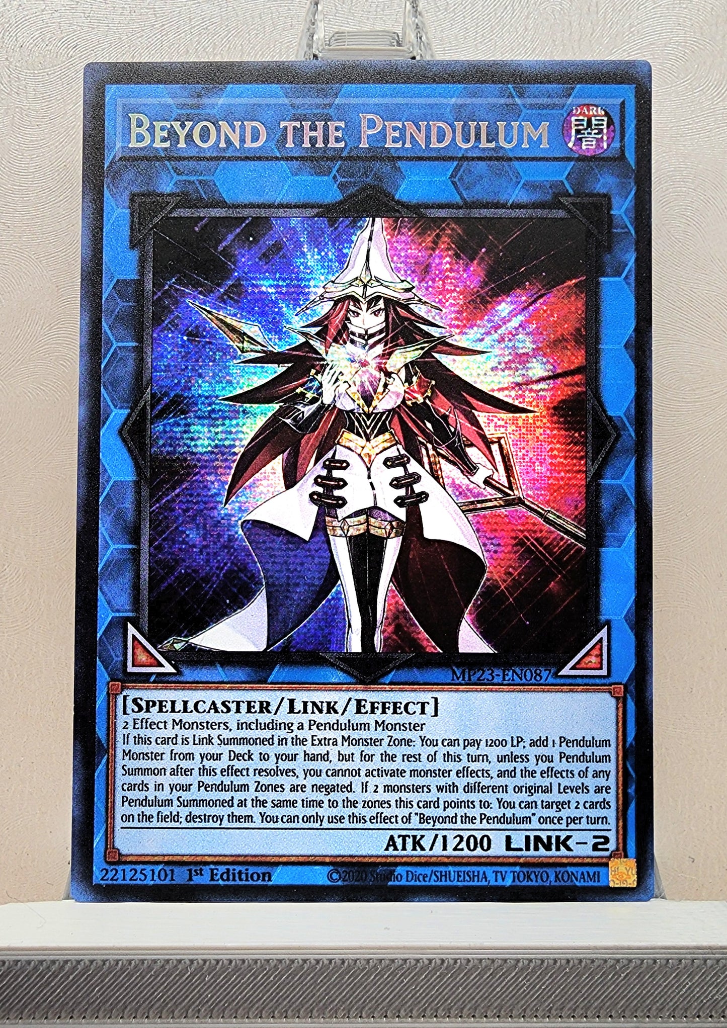 Yugioh! 1x Beyond the Pendulum (MP23 - Prismatic Secret Rare) 1st Edition