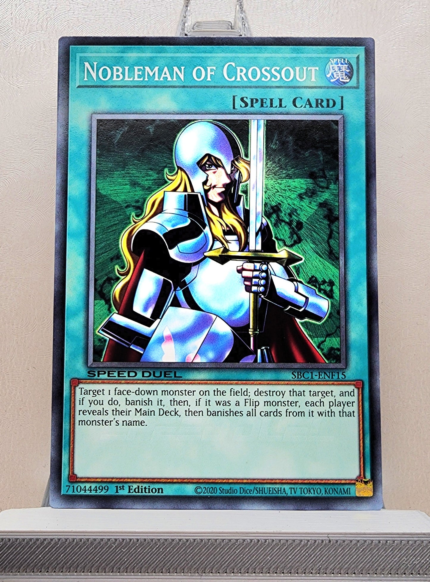 Yugioh! Speed Duel: Streets of Battle City Singles - Set E/F (SBC1 - Common) 1st Edition
