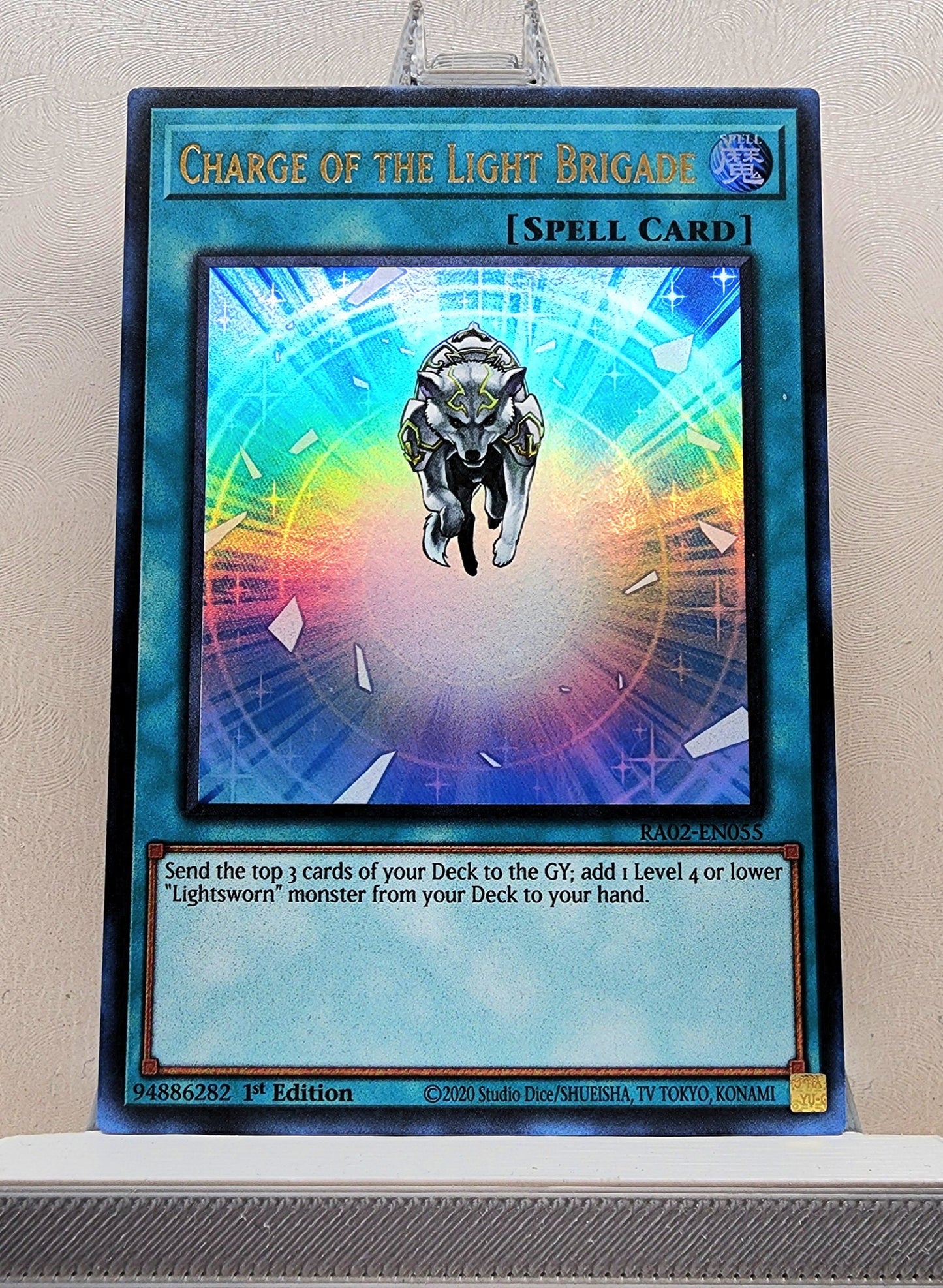 Yugioh! 1x Charge of the Light Brigade (RA02 - Ultra Rare) 1st Edition