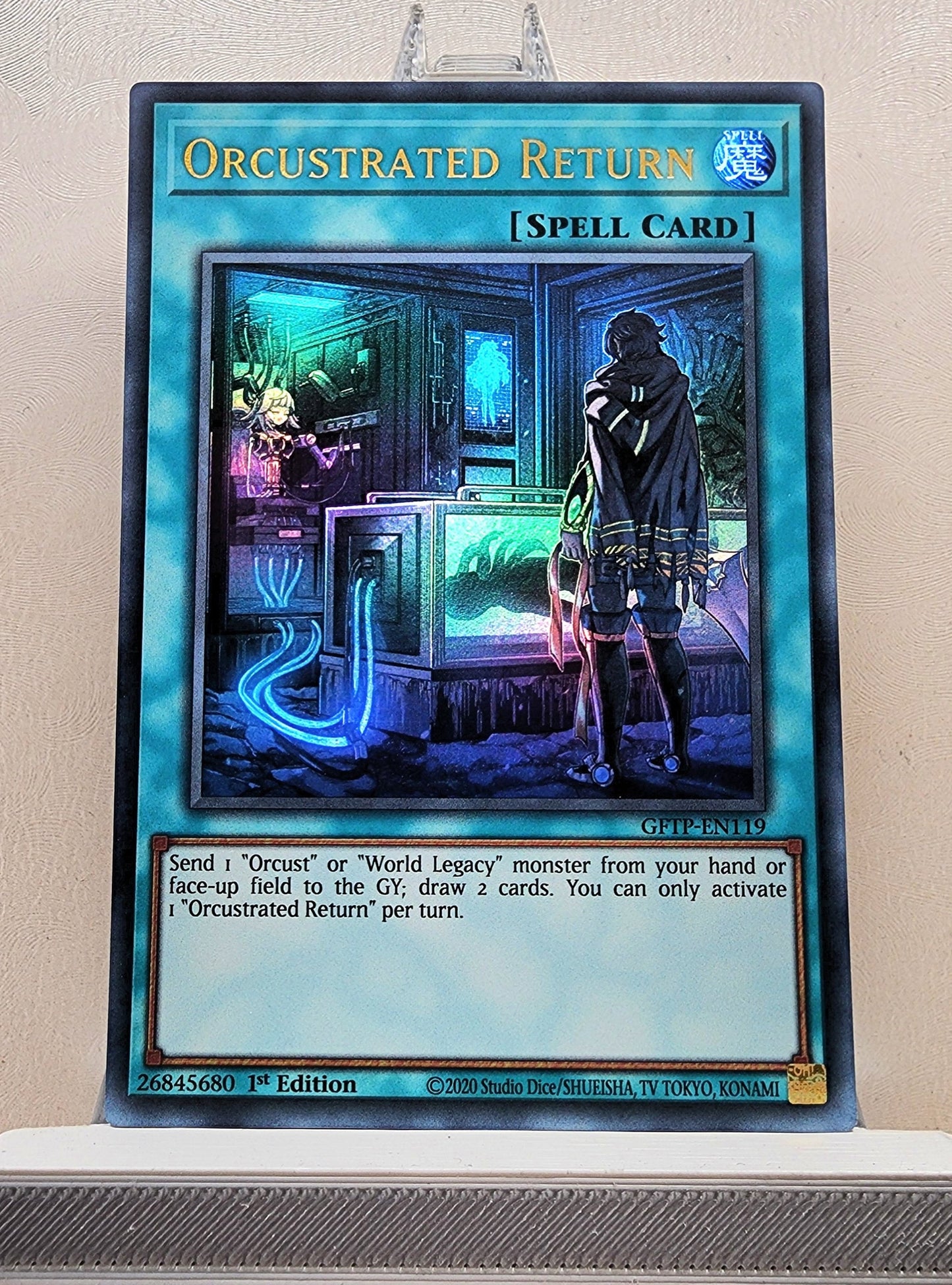 Yugioh! 1x Orcustrated Return (GFTP - Ultra Rare) 1st Edition