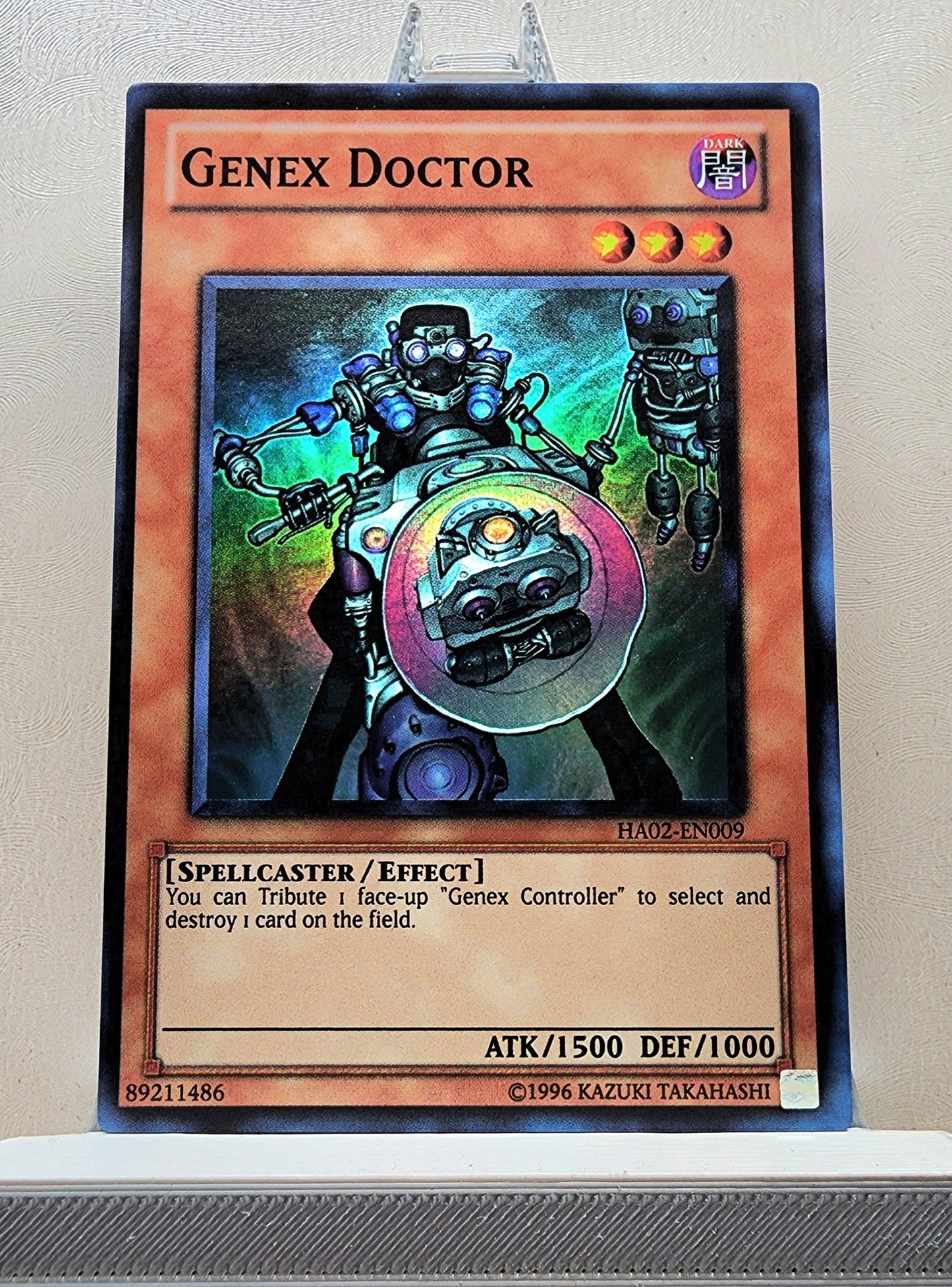 Yugioh! 1x Genex Doctor (HA02 - Super Rare) 1st/Unli Edition