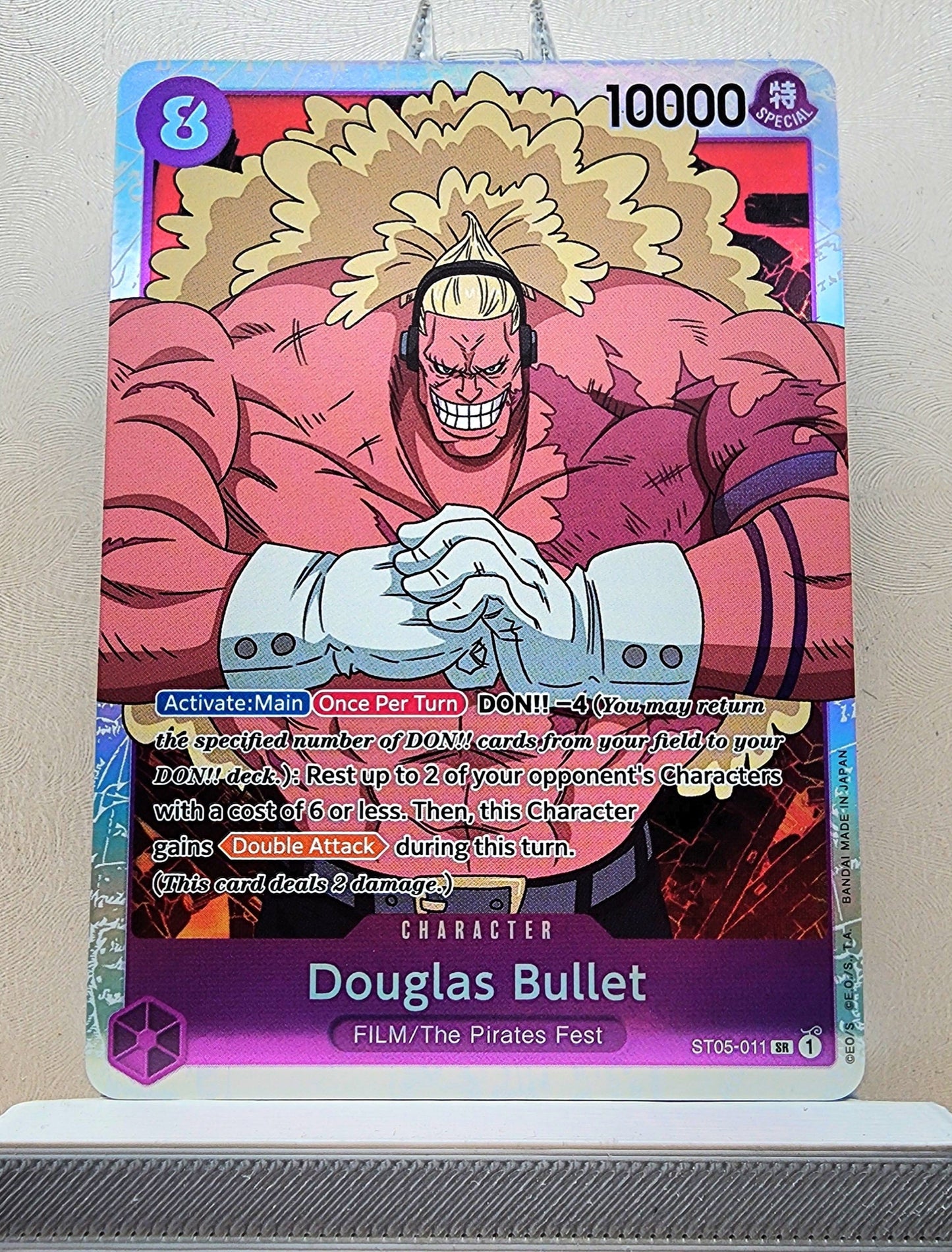 One Piece English! 1x Douglas Bullet (ST05-011 - Super Rare)