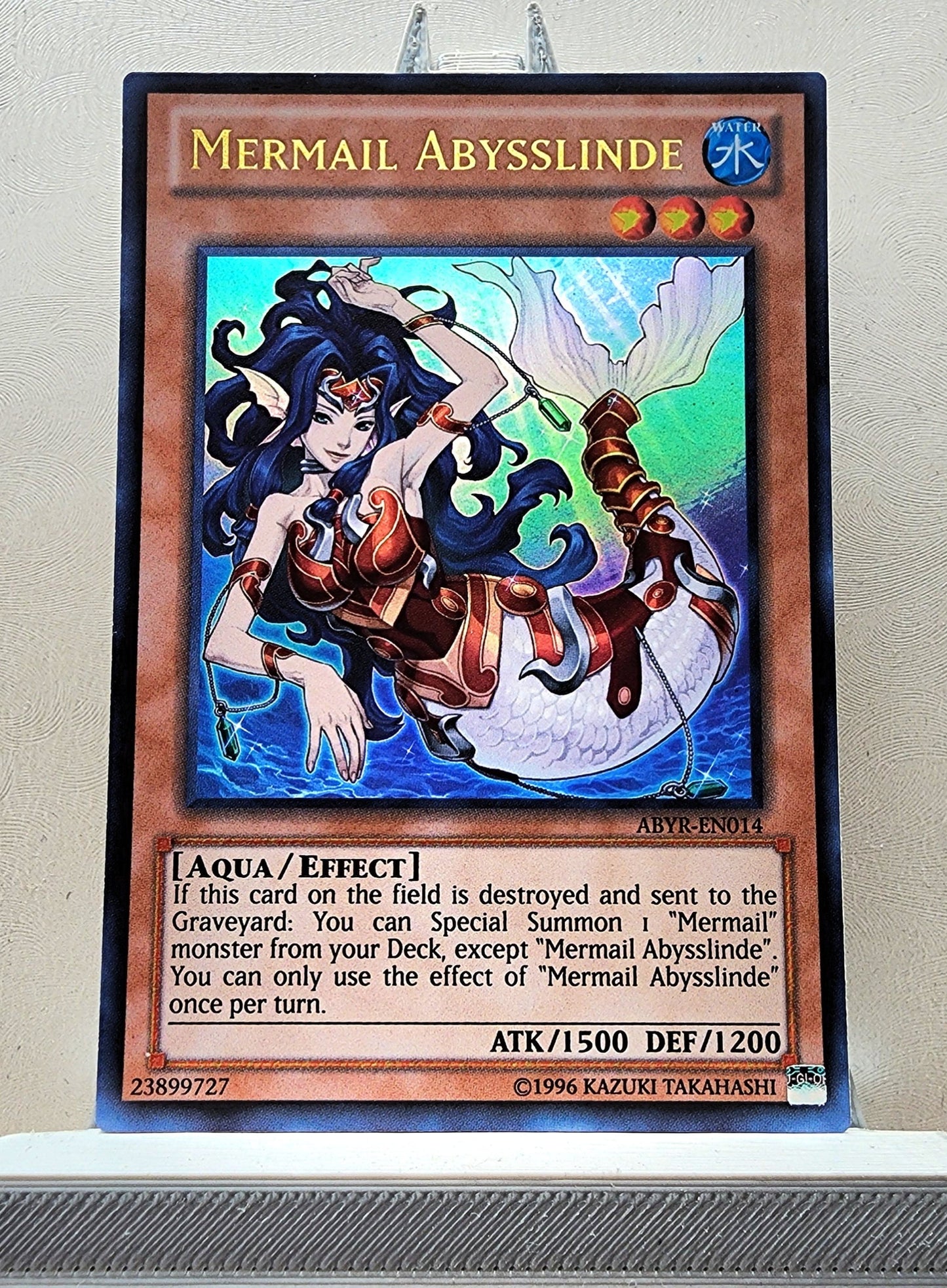 Yugioh! 1x Mermail Abysslinde (ABYR - Ultra Rare) 1st/Unli Edition
