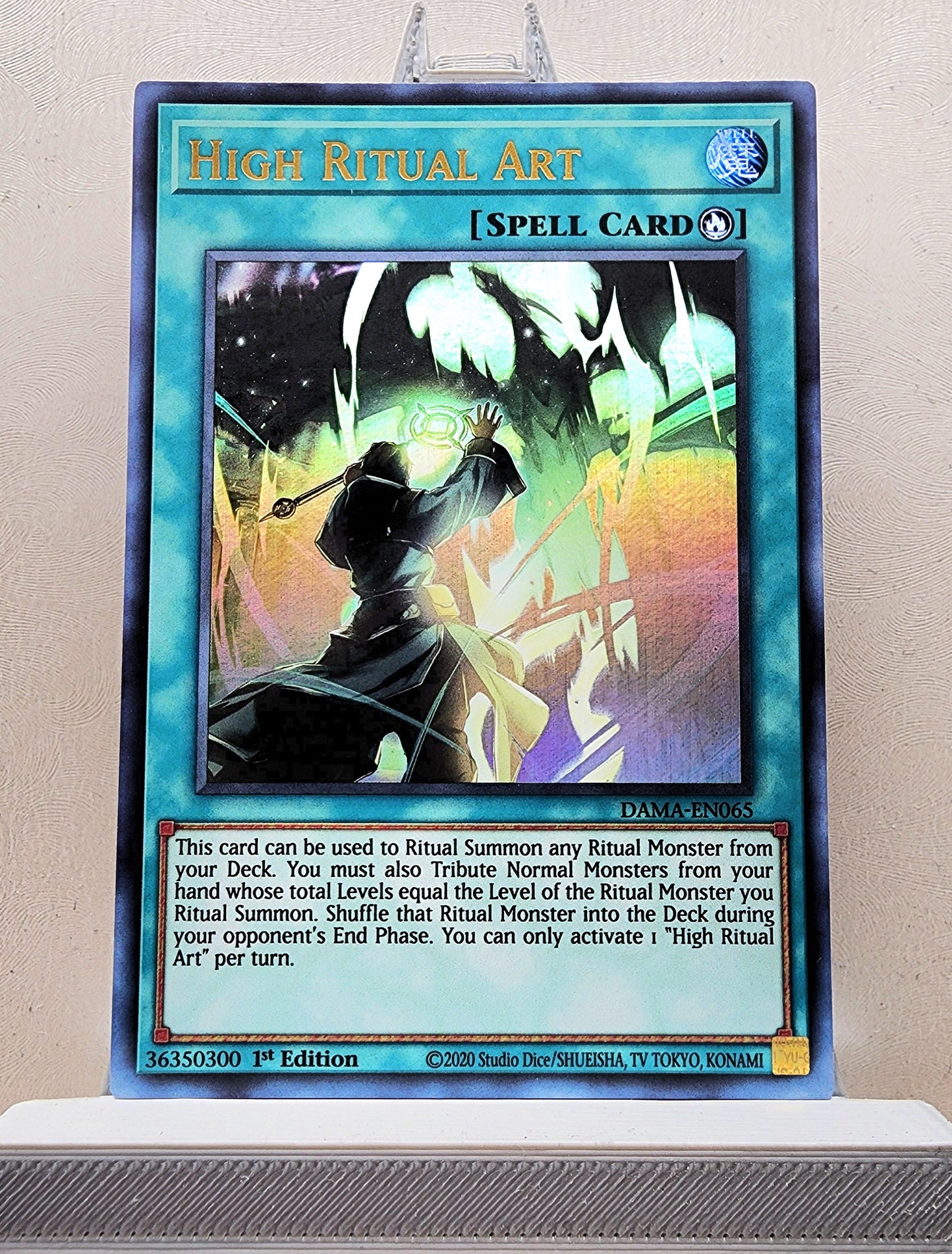 Yugioh! 1x High Ritual Art (DAMA - Ultra Rare) 1st Edition