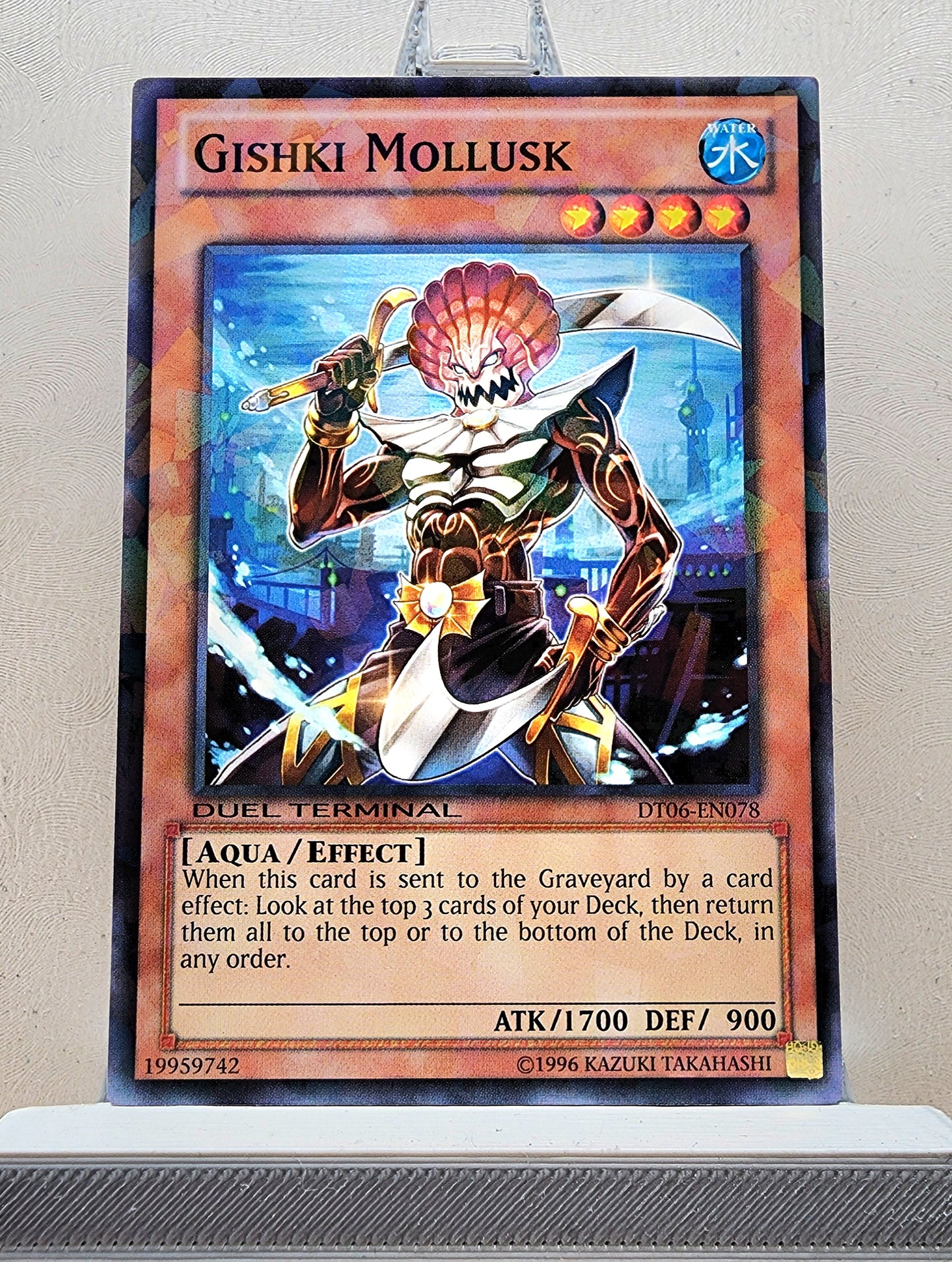 Yugioh! 1x Gishki Mollusk (DT06 - Normal Parallel Rare) Duel Terminal