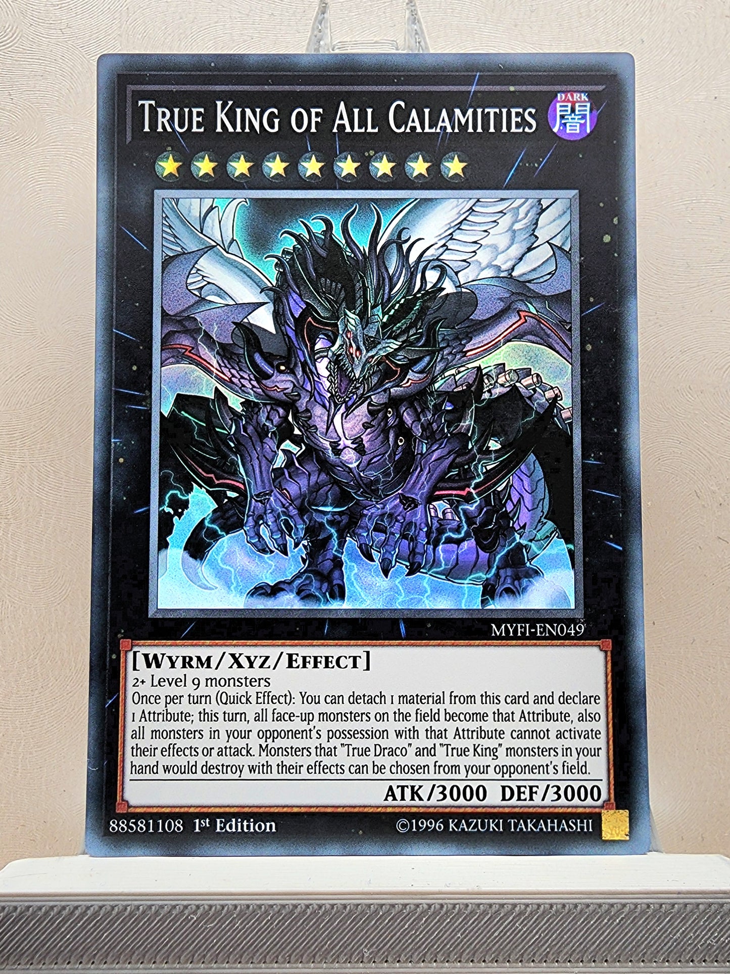 Yugioh! 1x True King of All Calamities (MYFI/MACR - Super Rare) 1st Edition