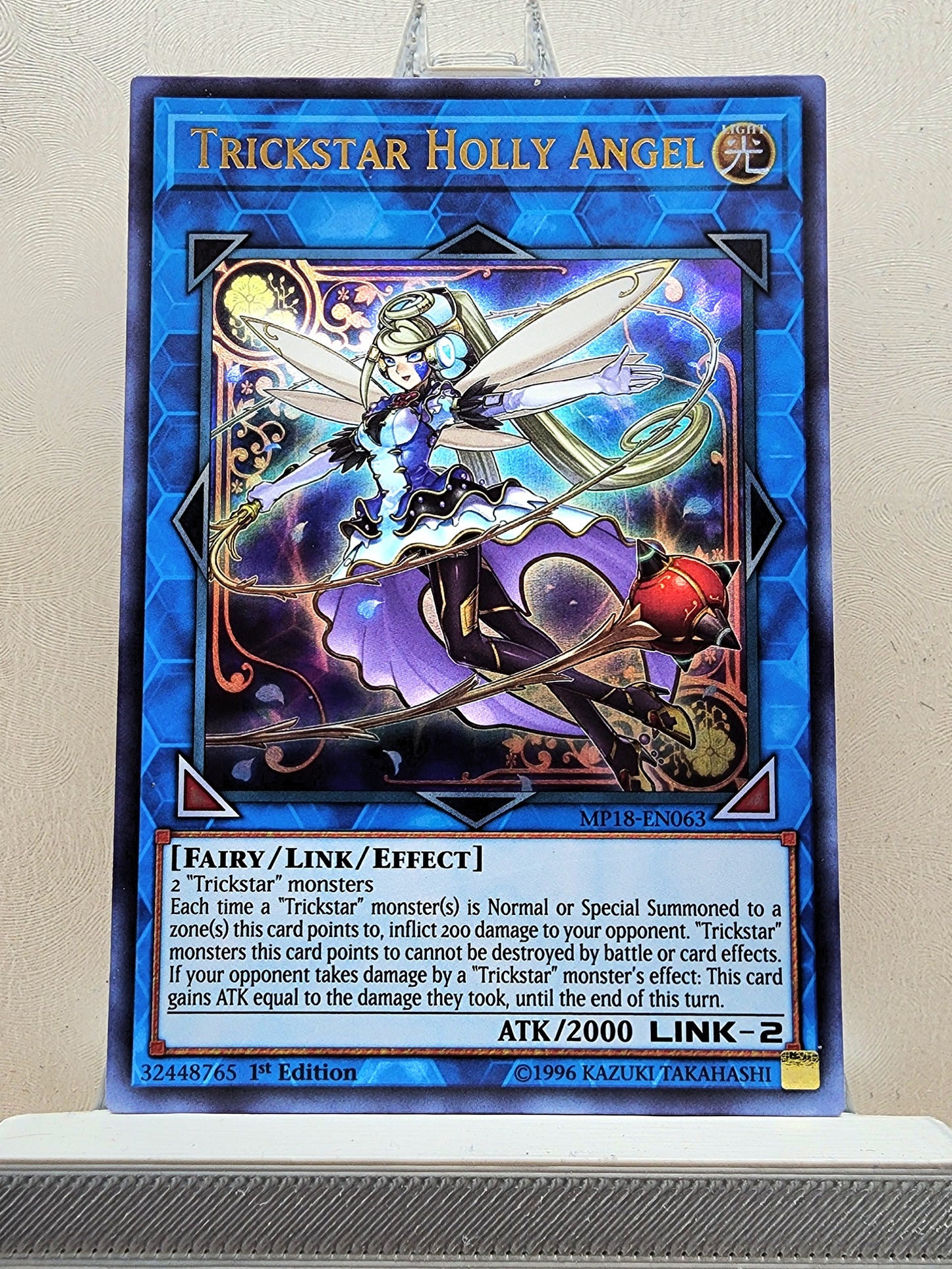 Yugioh! 1x Trickstar Holly Angel (MP18/COTD - Ultra Rare) 1st Edition