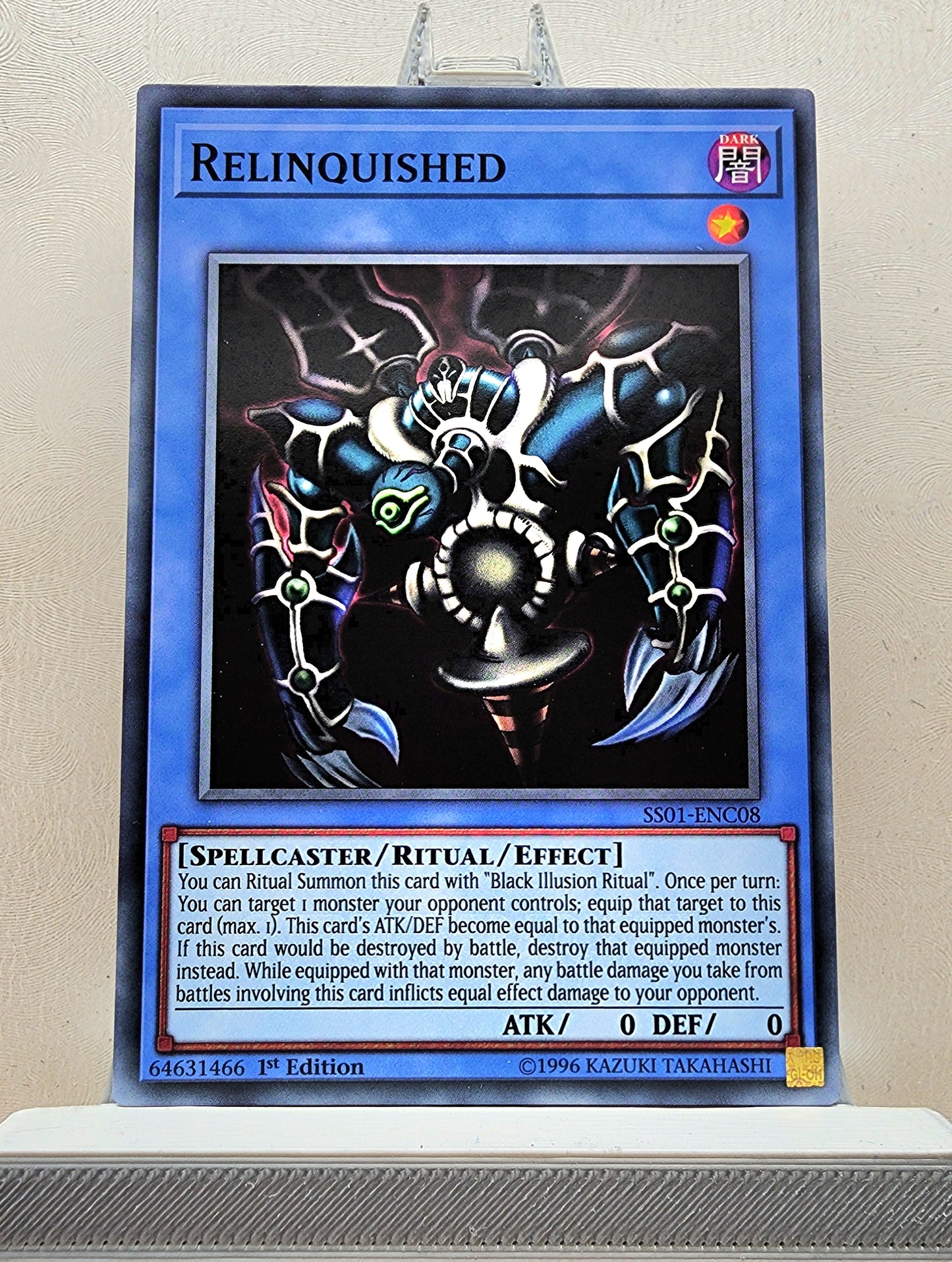 Yugioh! 1x Relinquished (SS01 - Common) 1st Edition