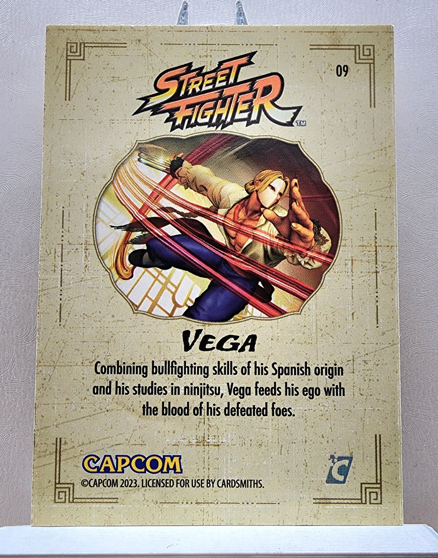 Street Fighter! 1x Vega - Base (#09 - 2023 Cardsmiths Street Fighter Series One)