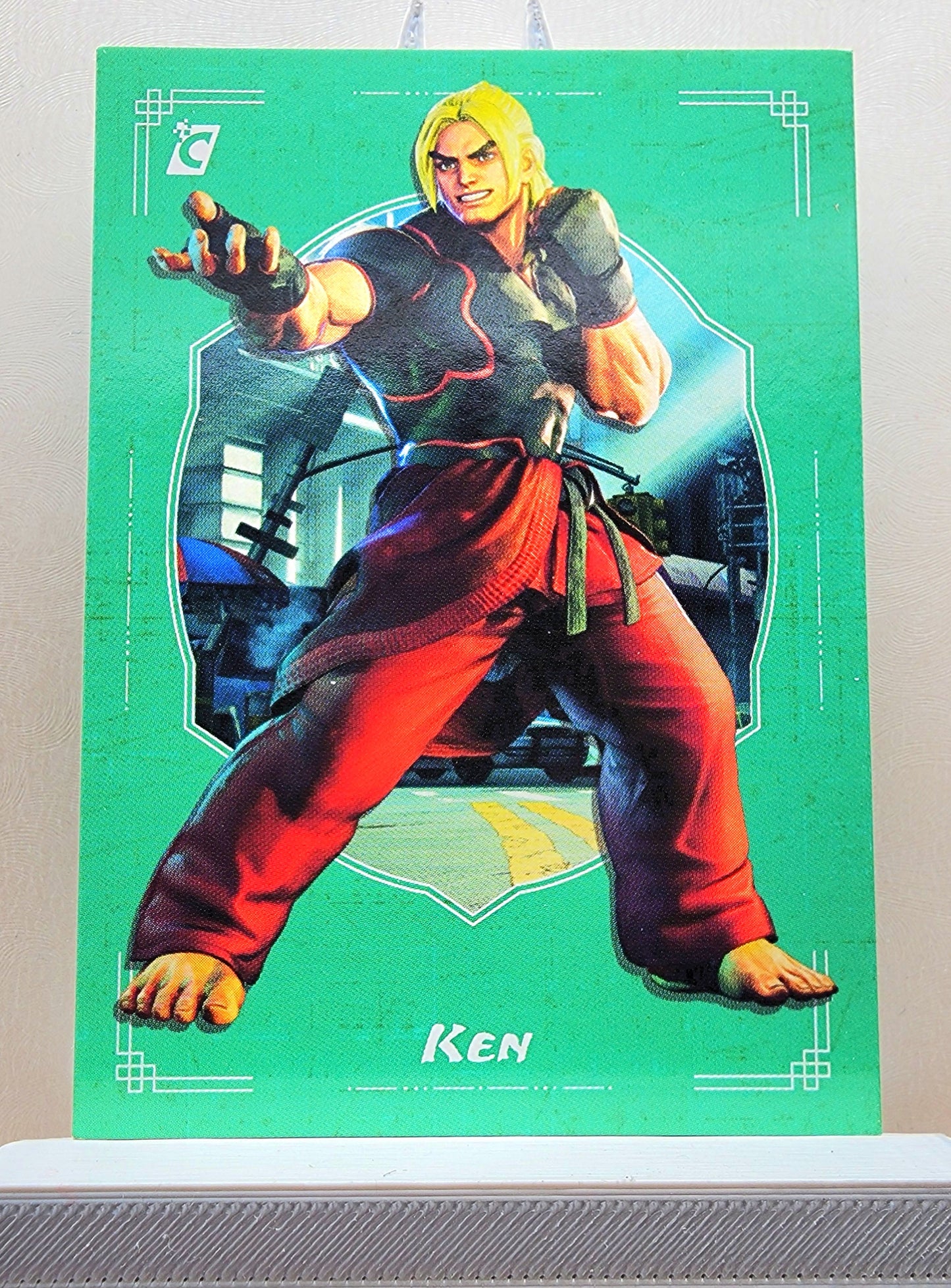 Street Fighter! 1x Ken - Base Green (#04 - 2023 Cardsmiths Street Fighter Series One)