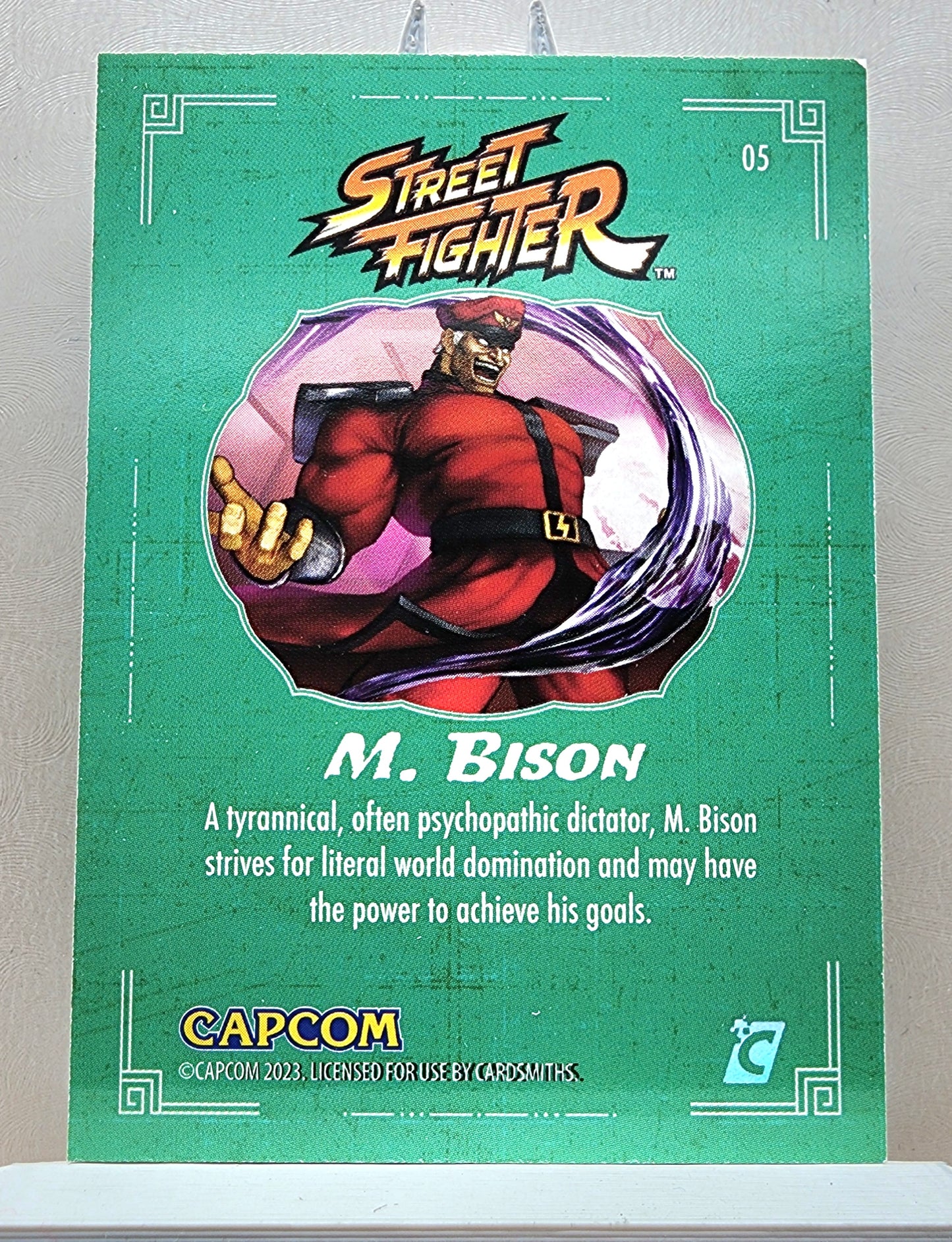 Street Fighter! 1x Bishop - Base Green (#05 - 2023 Cardsmiths Street Fighter Series One)