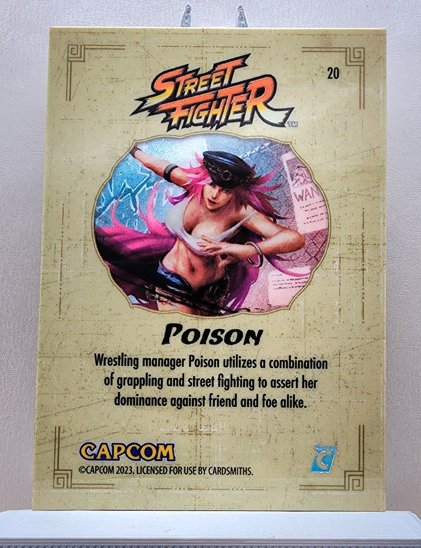 Street Fighter! 1x Poison - Hyperwave Holofoil (#20 - 2023 Cardsmiths Street Fighter Series One)
