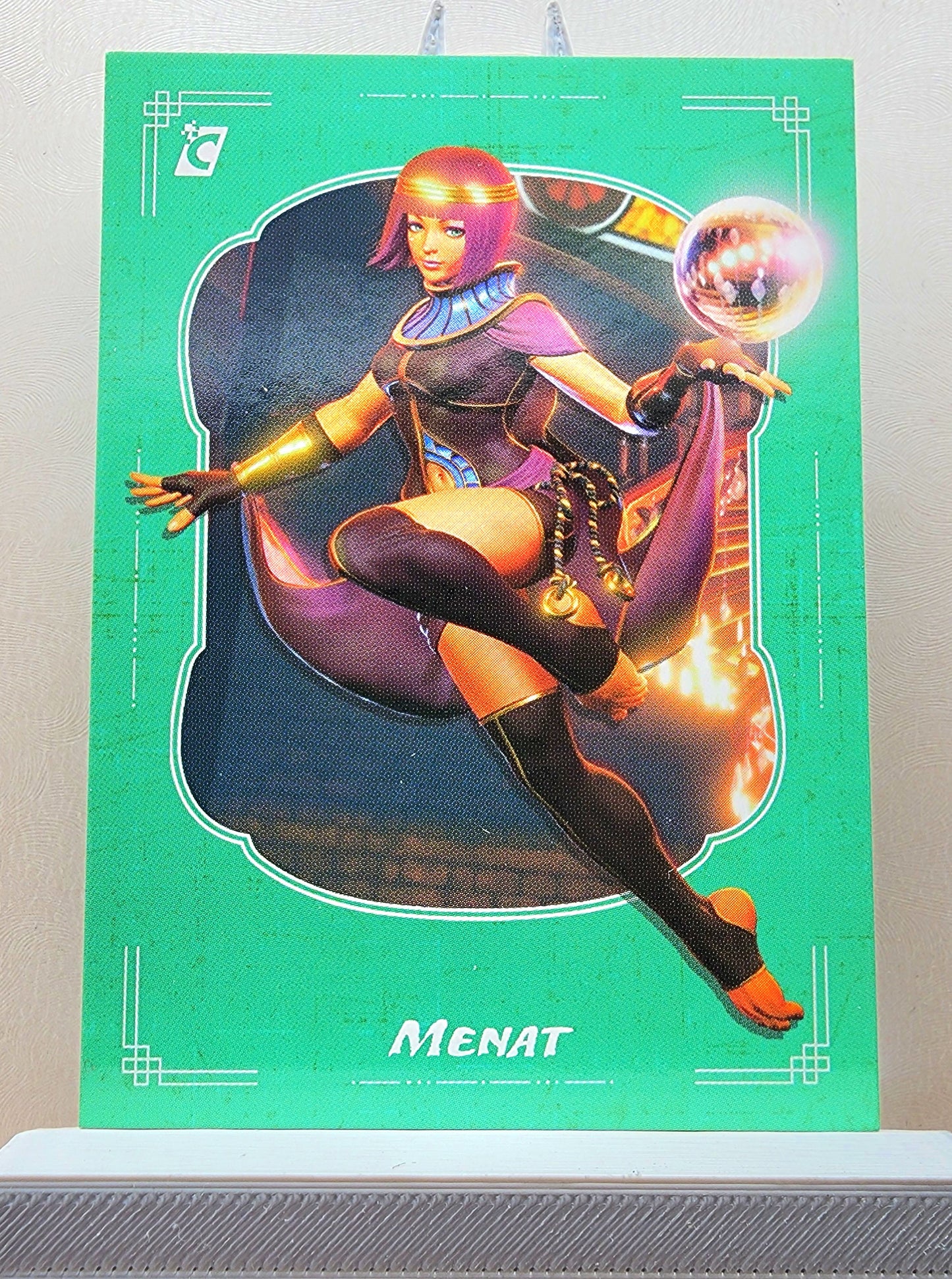 Street Fighter! 1x Menat - Base Green (#39 - 2023 Cardsmiths Street Fighter Series One)