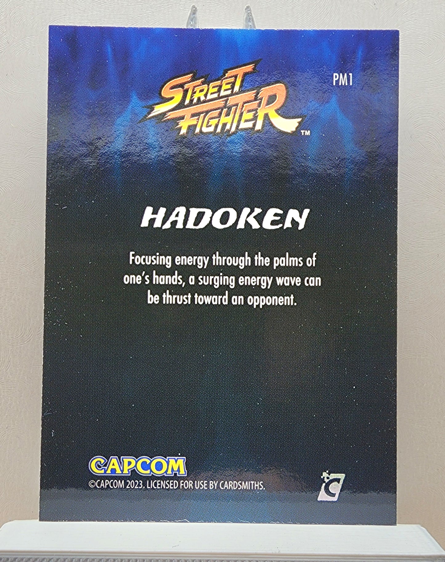 Street Fighter! 1x Hadoken - Insert (#PM1 - 2023 Cardsmiths Street Fighter Series One)
