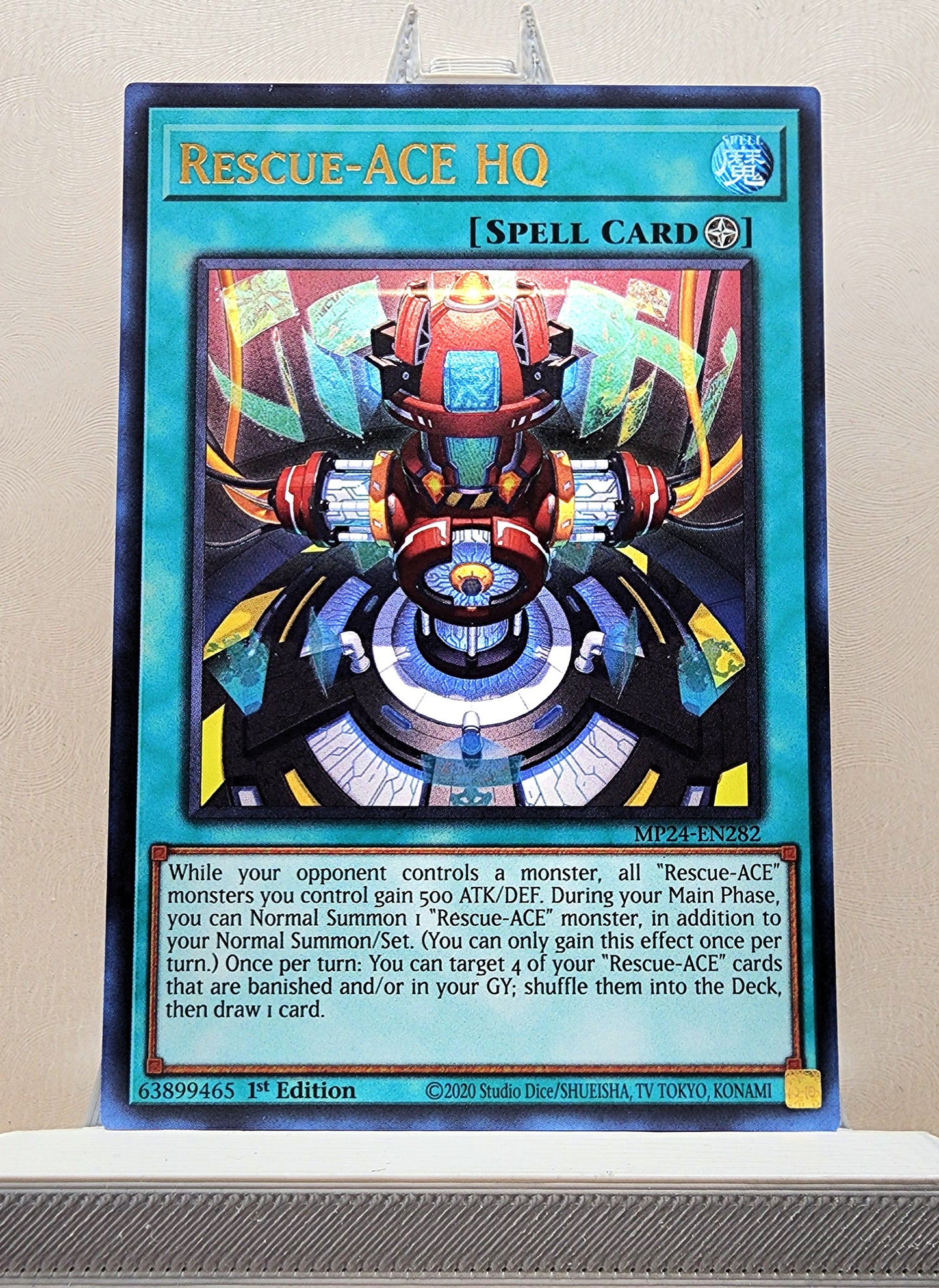 Yugioh! 1x Rescue-ACE HQ (MP24 - Ultra Rare) 1st Edition