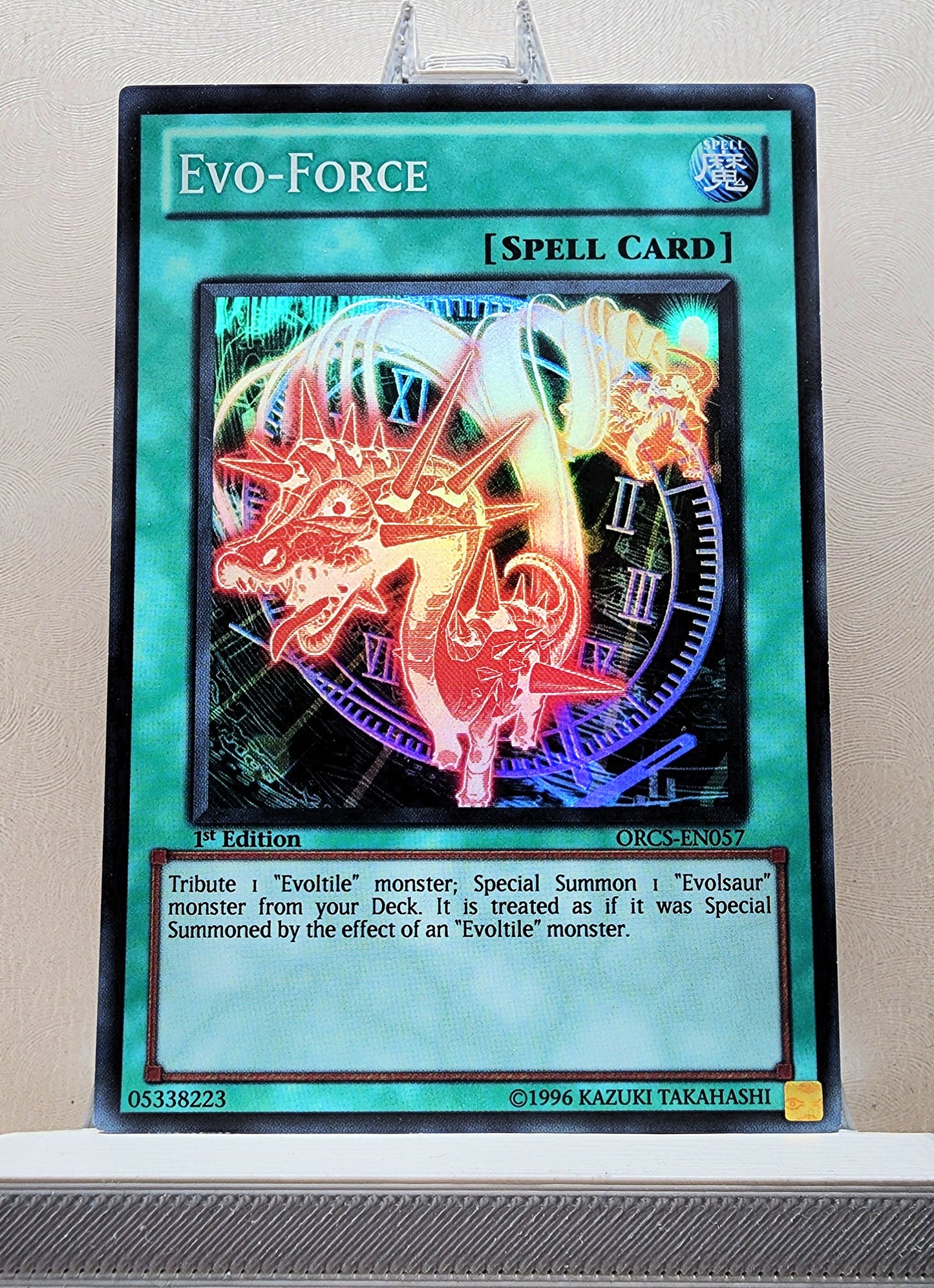 Yugioh! 1x Evo Force (ORCS - Super Rare) 1st Edition