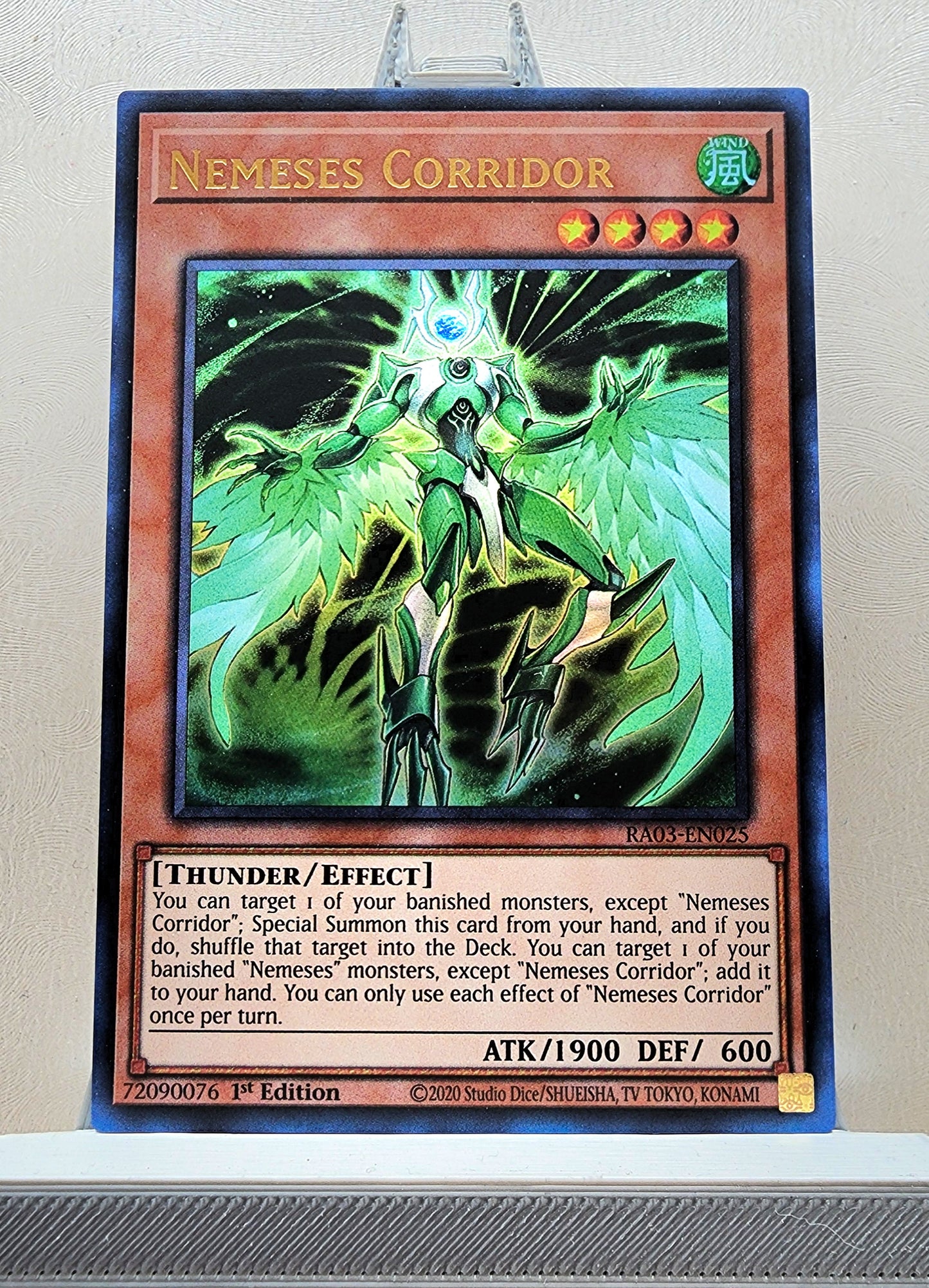 Yugioh! 1x Nemeses Corridor (RA03 - Ultra Rare) 1st Edition