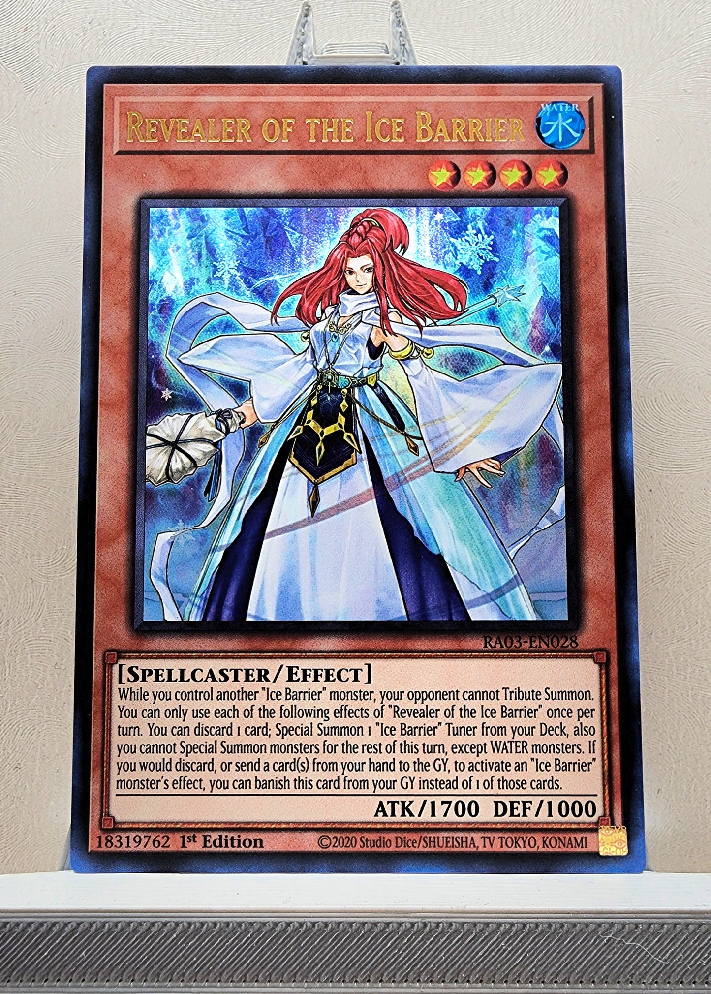 Yugioh! 1x Revealer of the Ice Barrier (RA03 - Ultra Rare) 1st Edition