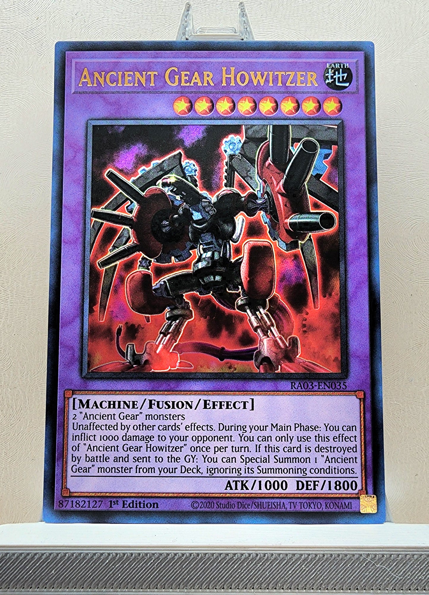 Yugioh! 1x Ancient Gear Howitzer (RA03 - Ultra Rare) 1st Edition