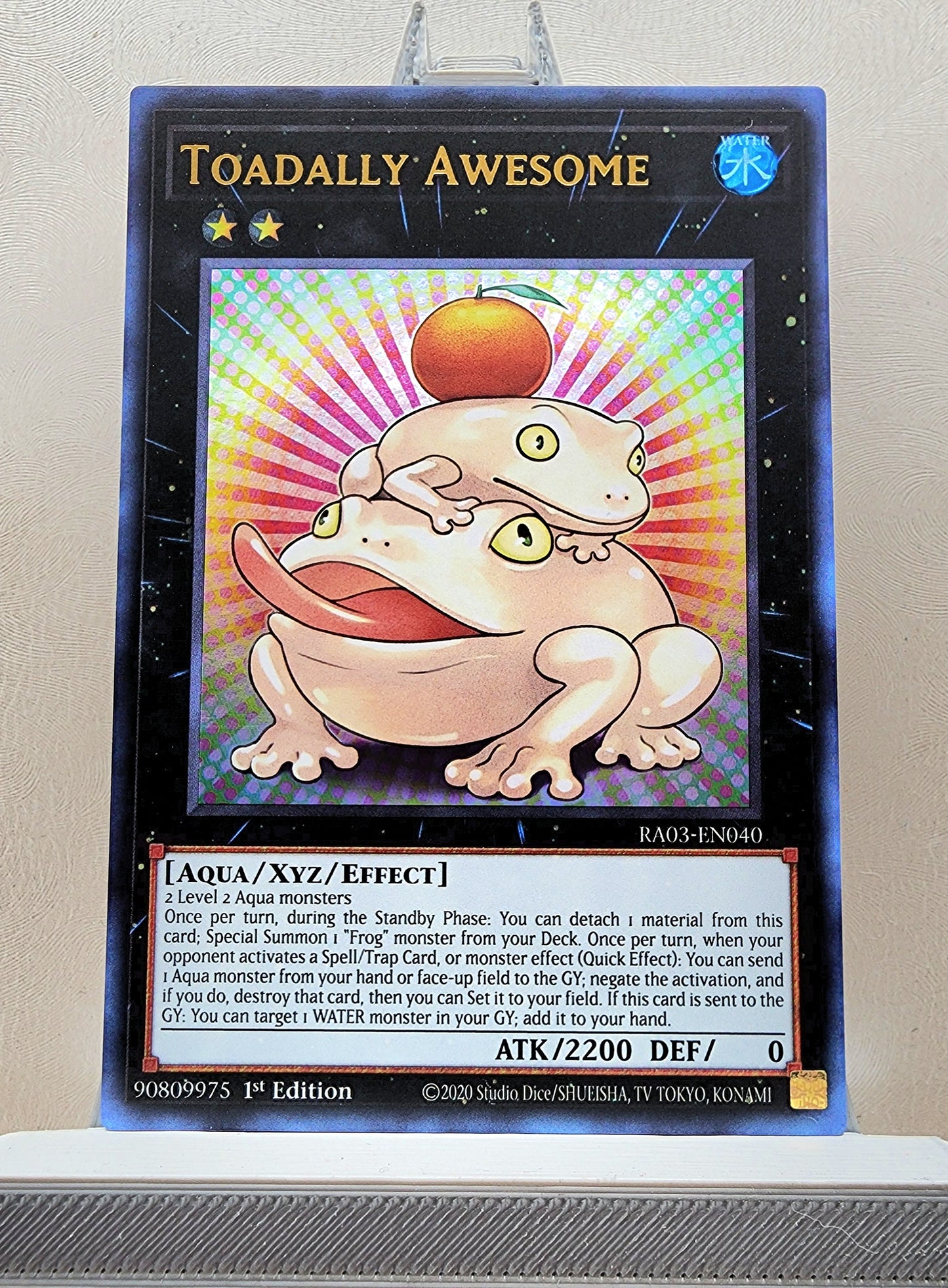 Yugioh! 1x Toadally Awesome (RA03 - Ultra Rare) 1st Edition