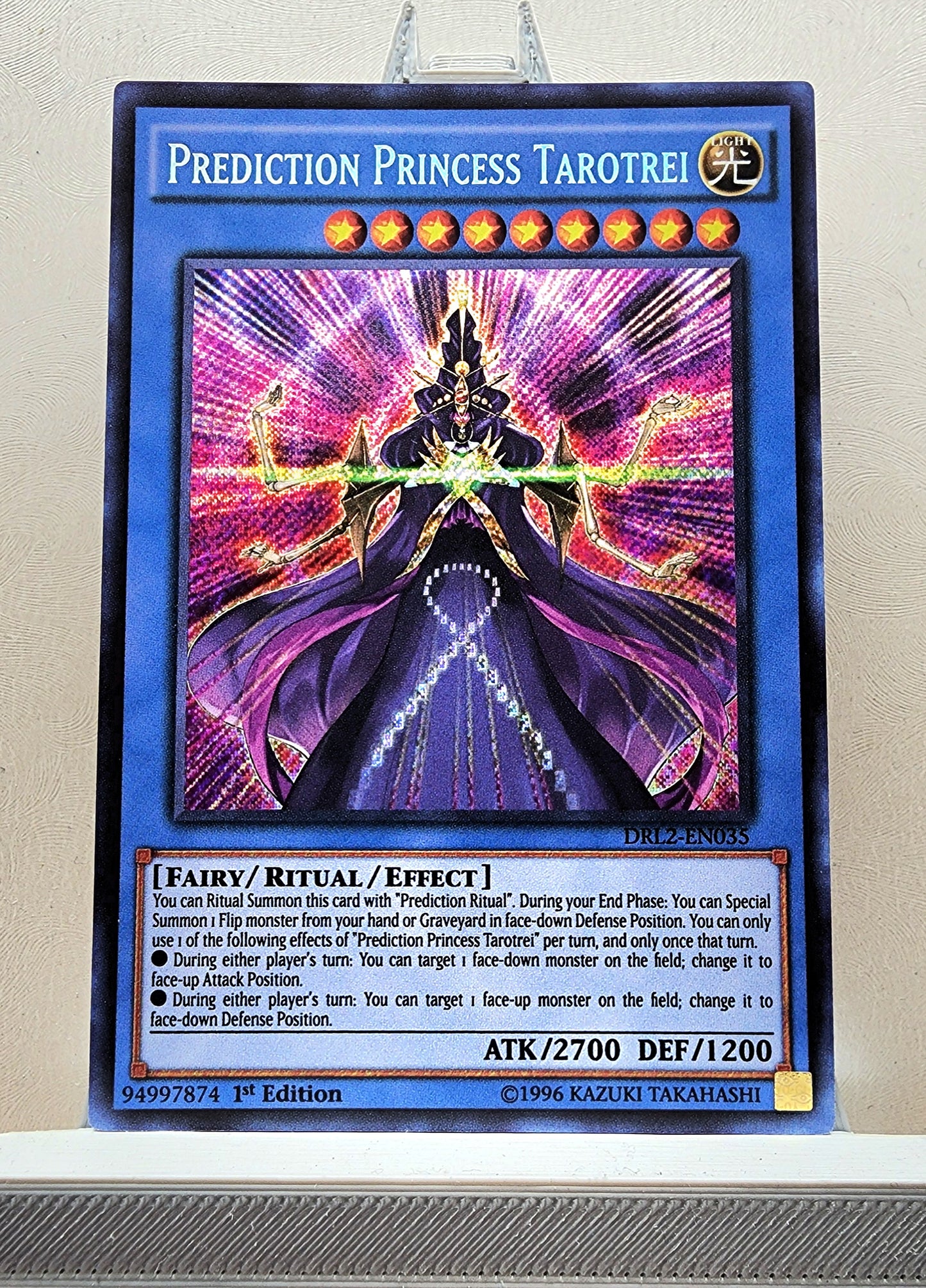 Yugioh! 1x Prediction Princess Tarotrei (DRL2 - Secret Rare) 1st Edition