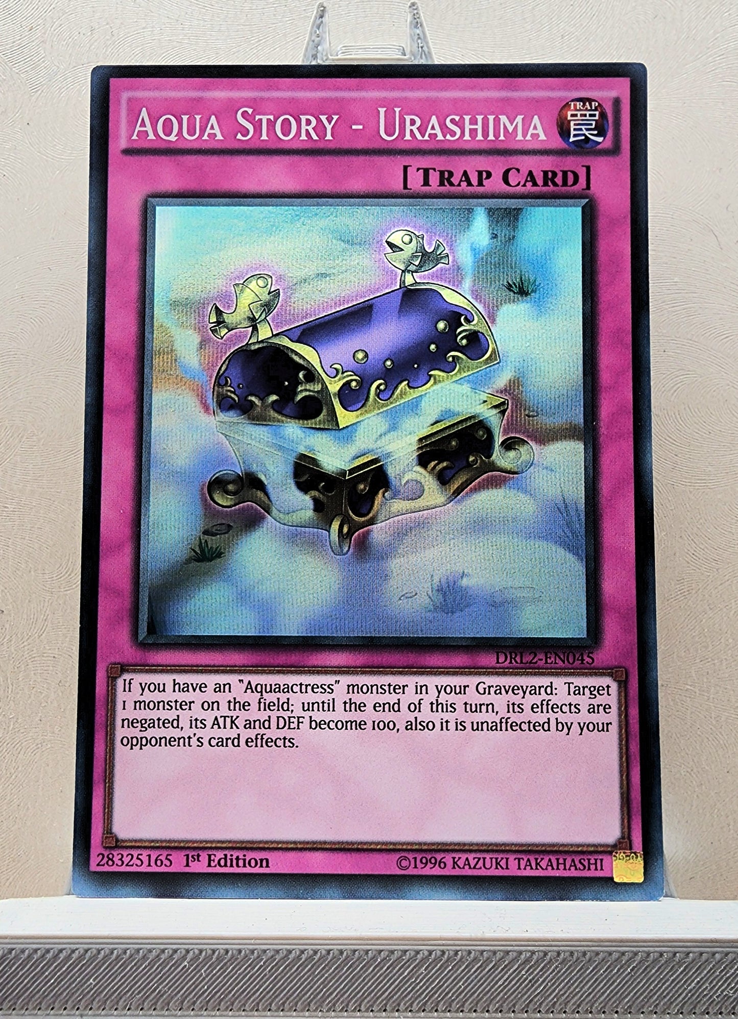 Yugioh! 1x Aqua Story Urashima (DRL2 - Super Rare) 1st Edition
