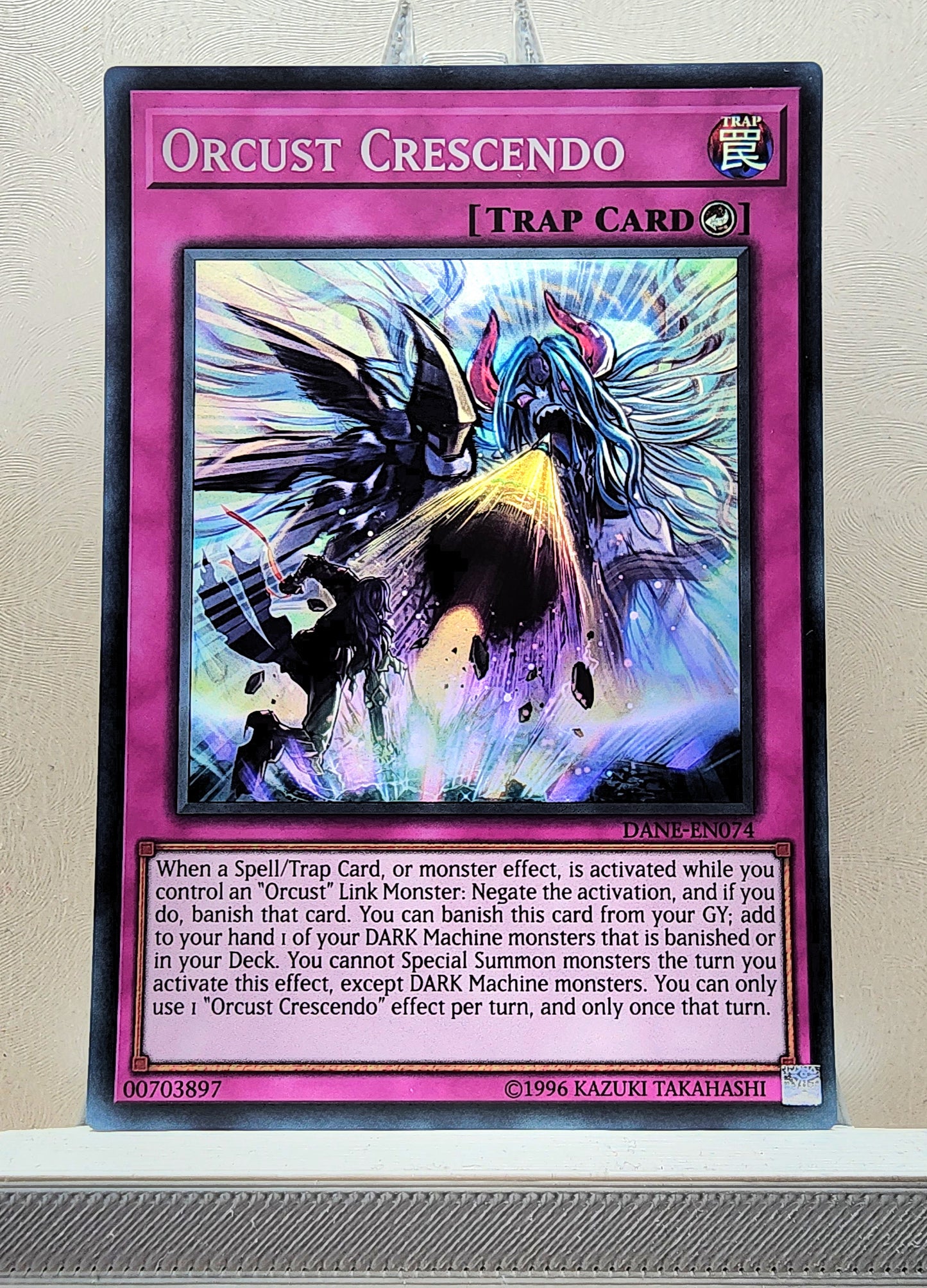 Yugioh! 1x Orcust Crescendo (DANE - Super Rare) Unli Edition