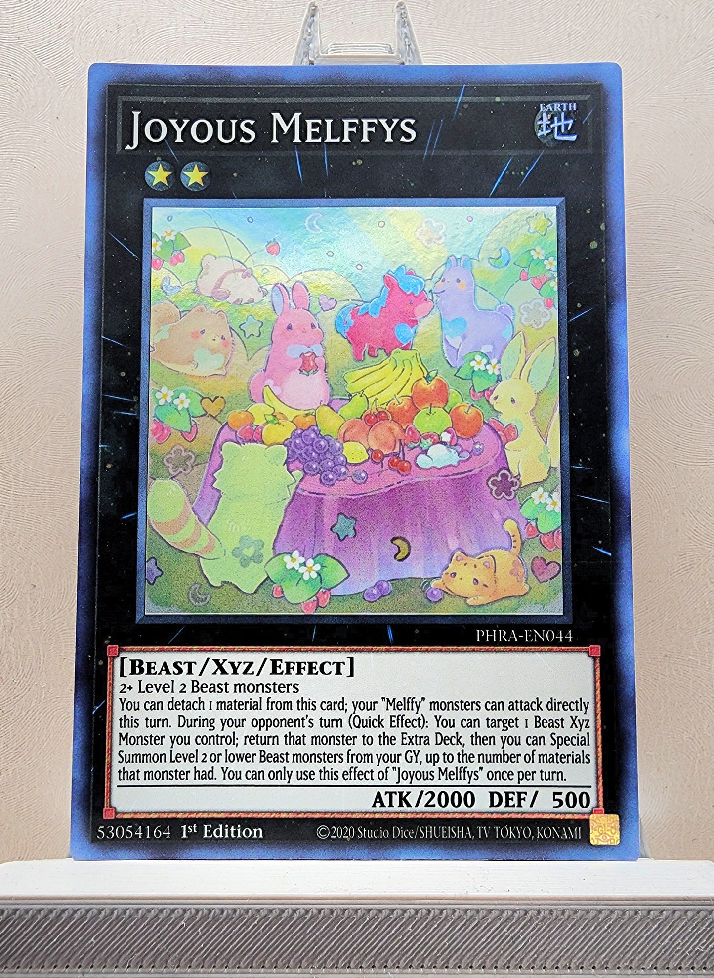 Yugioh! 1x Joyous Melffys (PHRA - Super Rare) 1st Edition