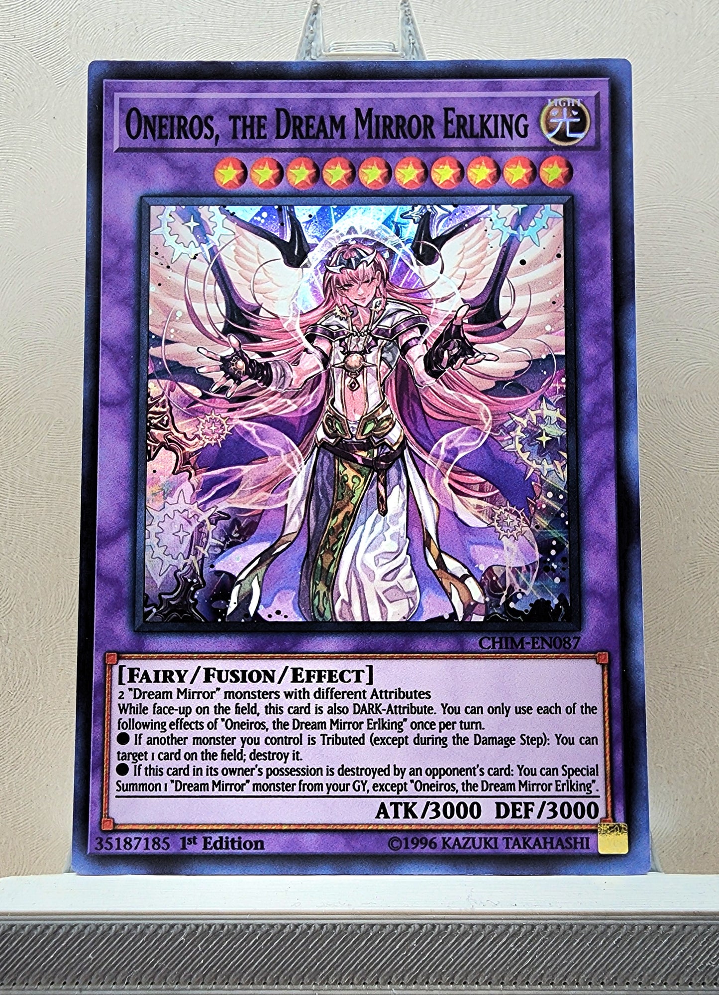 Yugioh! 1x Oneiros, the Dream Mirror Erlking (CHIM - Super Rare) 1st/Unli Edition
