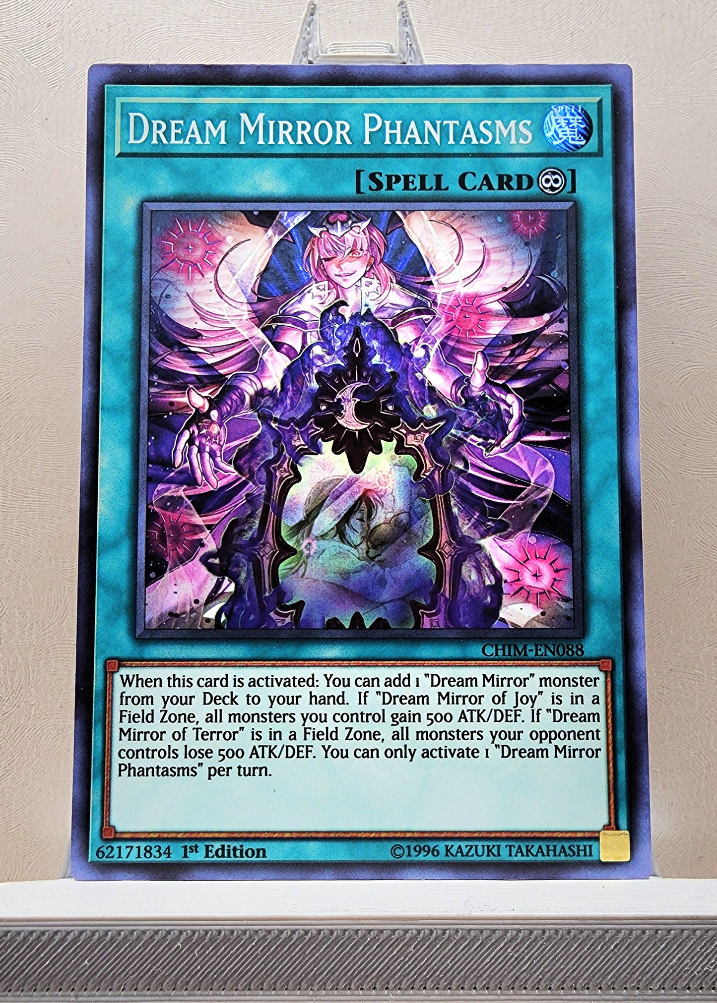 Yugioh! 1x Dream Mirror Phantasms (CHIM - Super Rare) 1st/Unli Edition