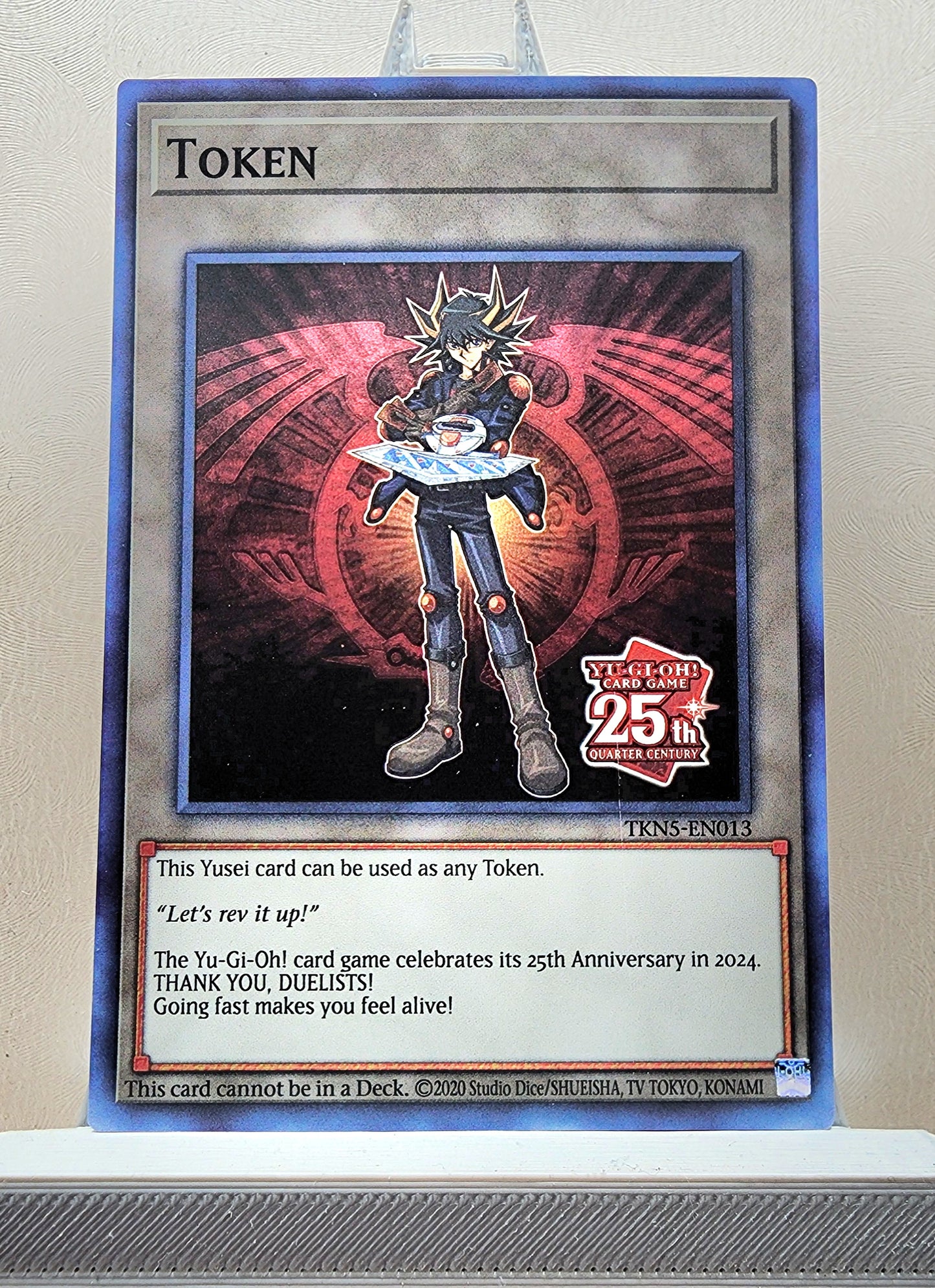 Yugioh! 1x Yusei Token (TKN5 - Super Rare) Unli Edition