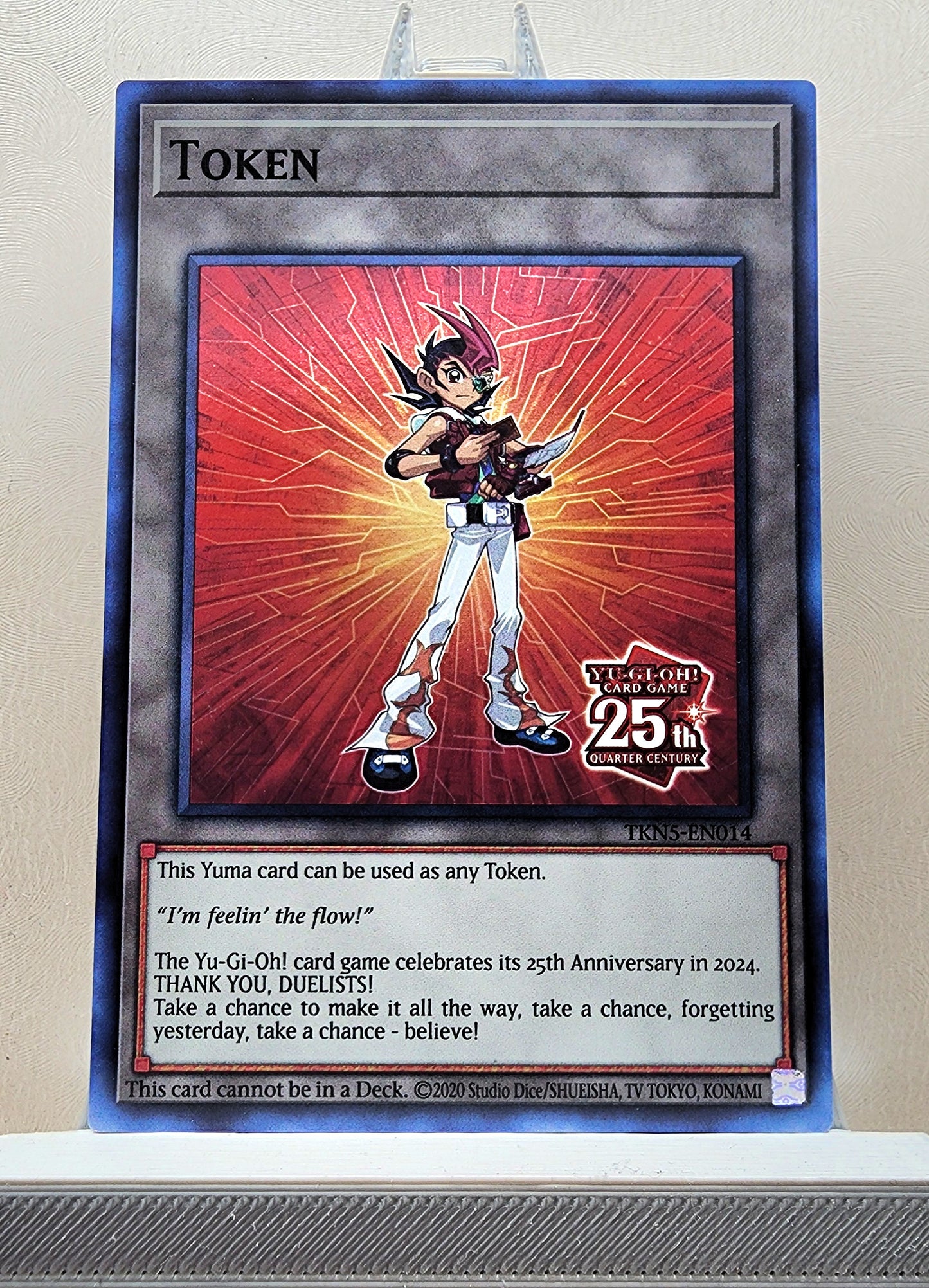 Yugioh! 1x Yuma Token (TKN5 - Super Rare) Unli Edition