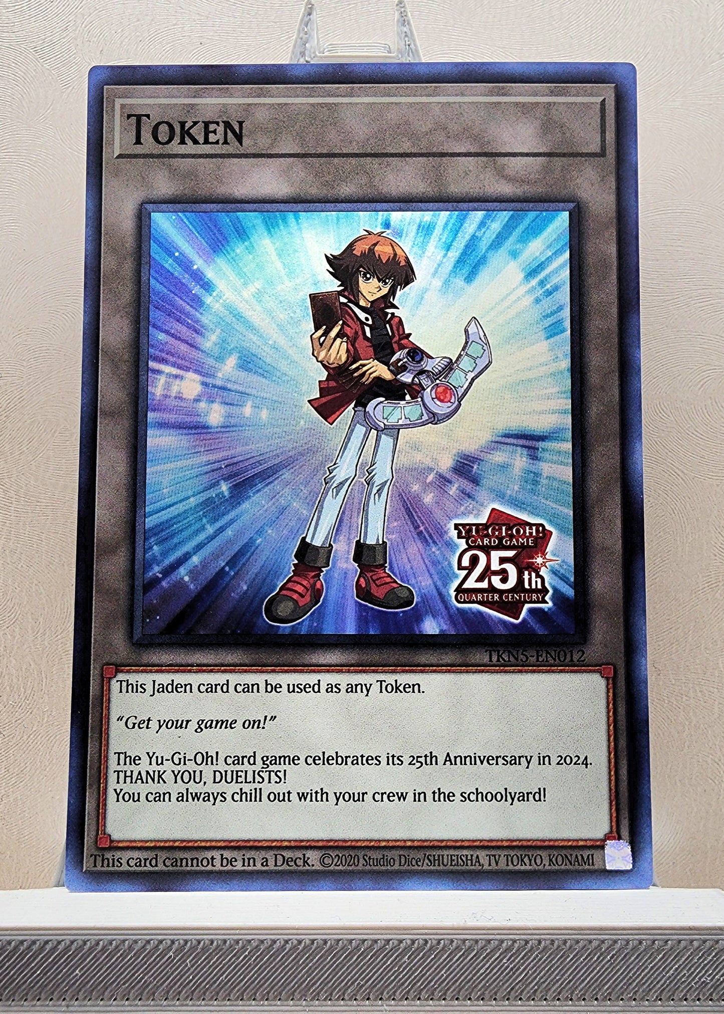 Yugioh! 1x Jaden Token (TKN5 - Super Rare) Unli Edition