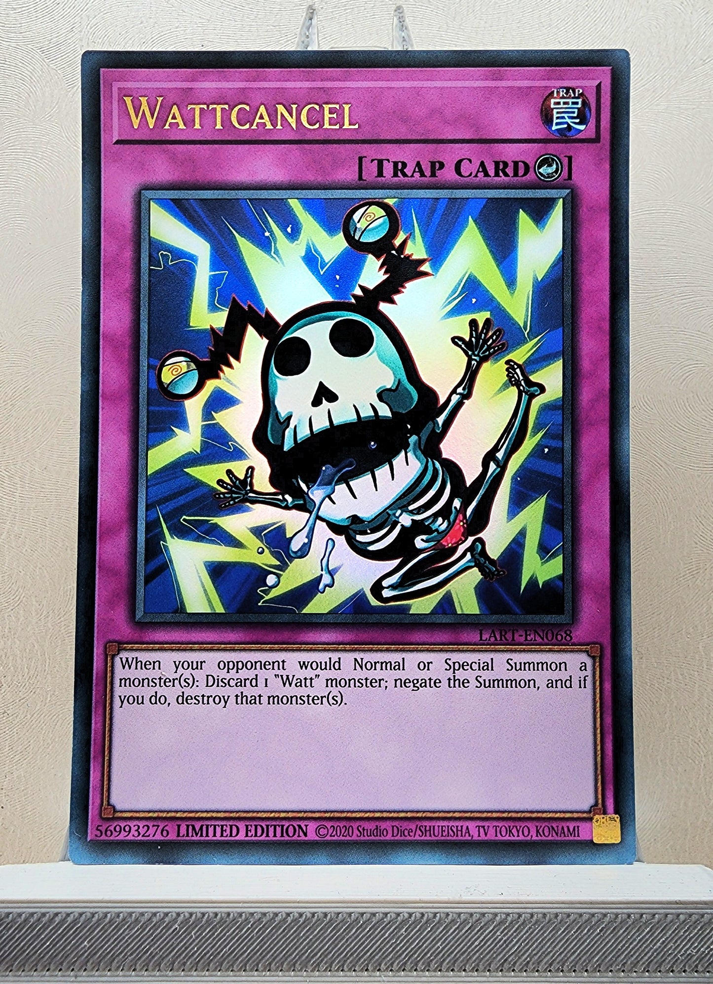 Yugioh! 1x Wattcancel (LART - Ultra Rare) Limited Edition