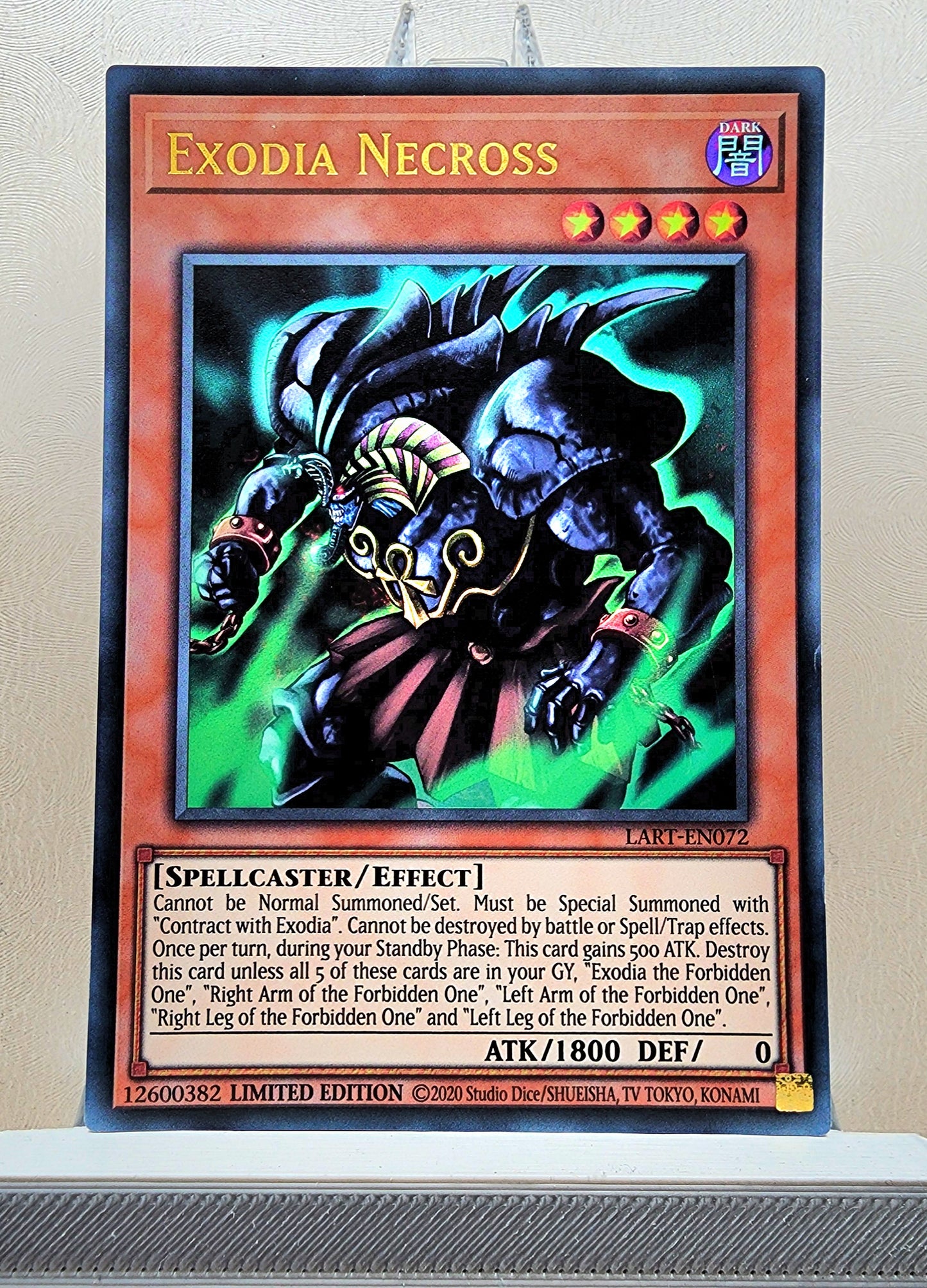 Yugioh! 1x Exodia Necross (LART - Ultra Rare) Limited Edition