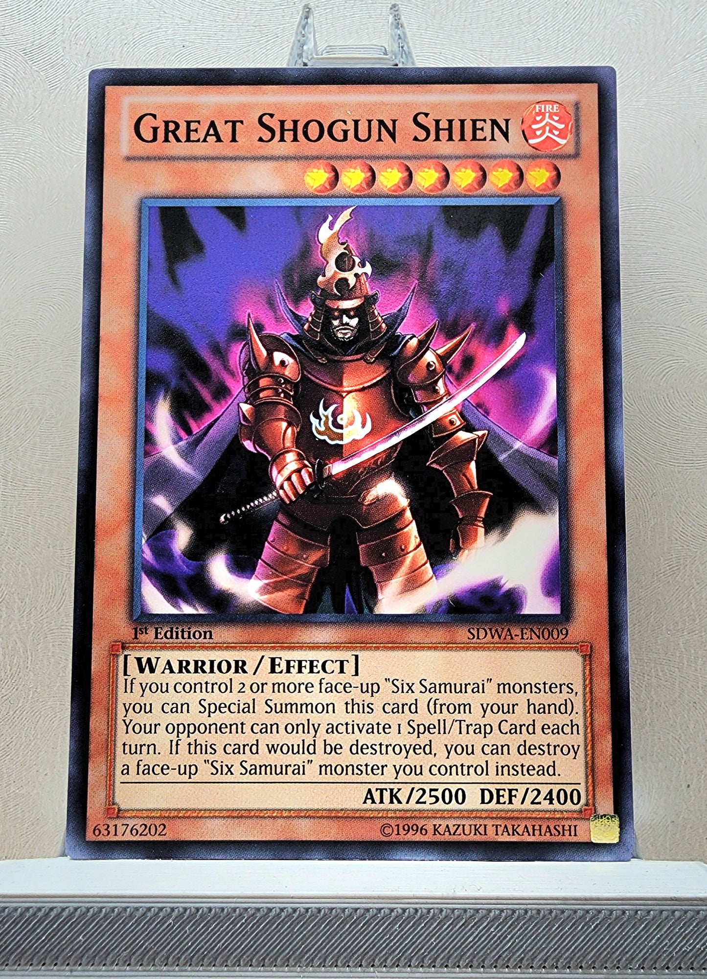 Yugioh! Structure Deck: Samurai Warlords Singles (SDWA - Common) 1st Edition