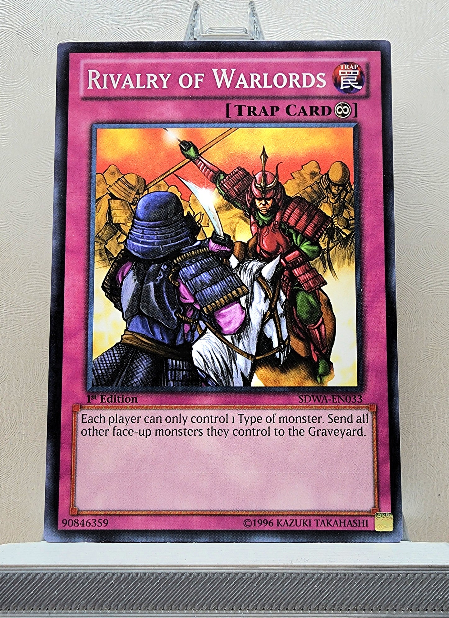 Yugioh! Structure Deck: Samurai Warlords Singles (SDWA - Common) 1st Edition