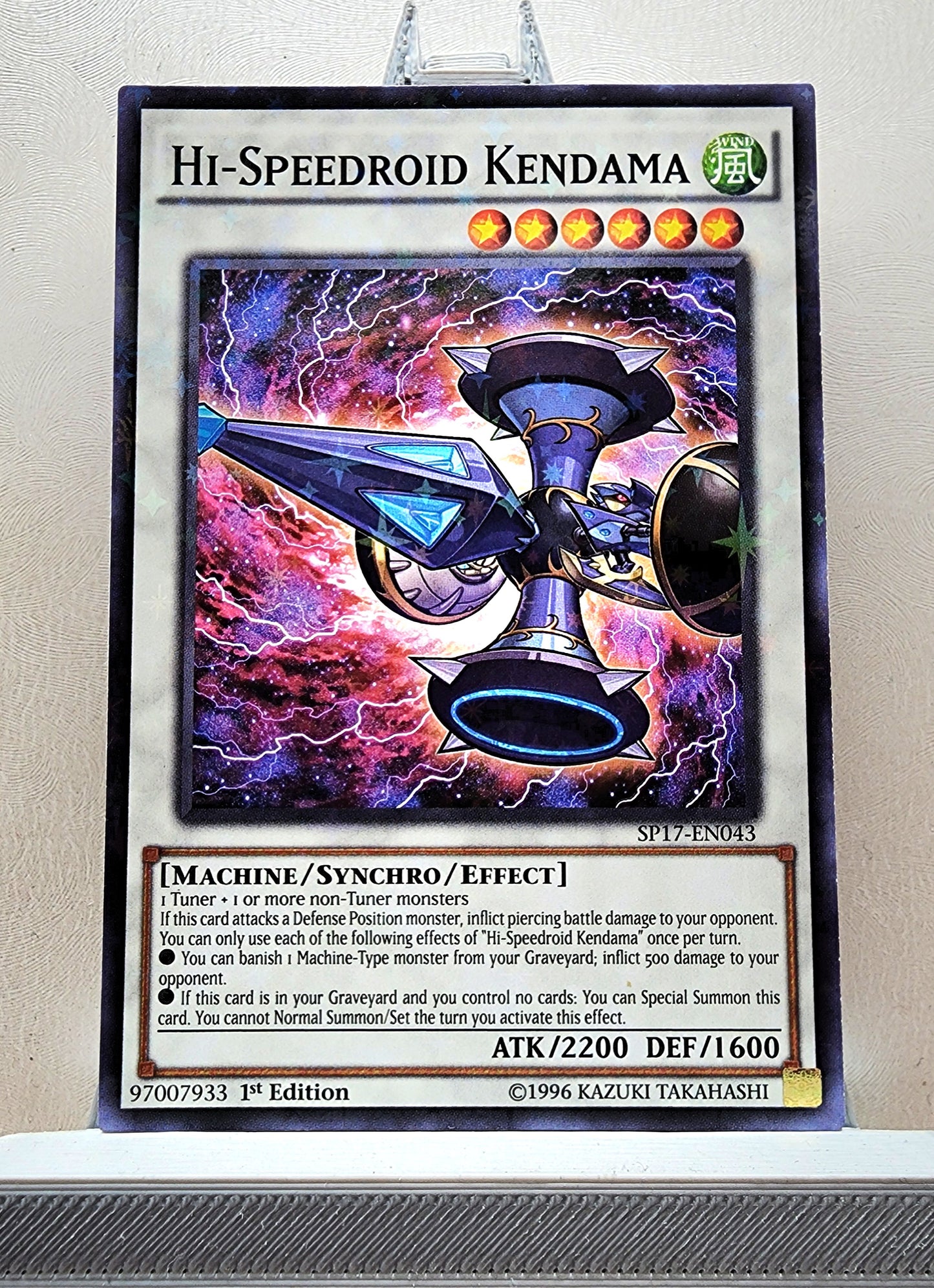 Yugioh! 1x Hi-Speedroid Kendama (SP17 - Starfoil Rare) 1st Edition
