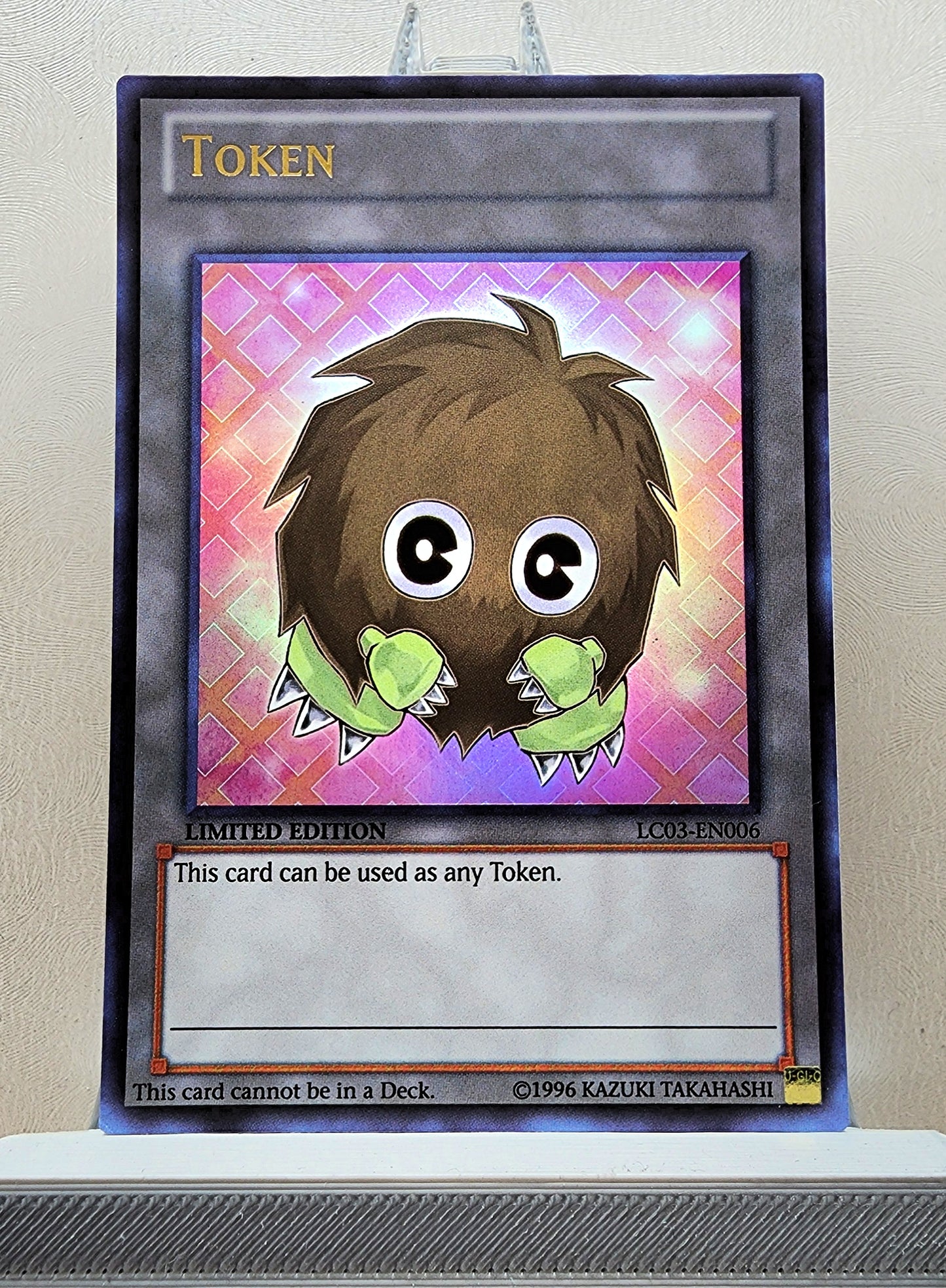 Yugioh! 1x Pink Kuriboh Token (LC03 - Ultra Rare) Limited Edition