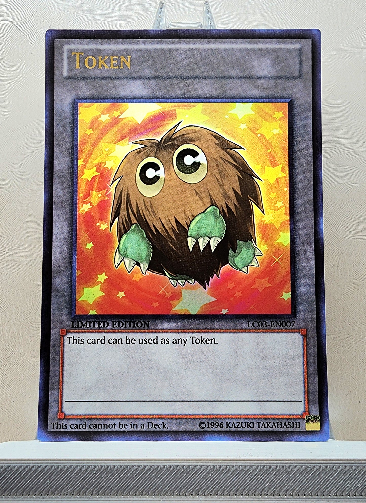 Yugioh! 1x Orange Kuriboh Token (LC03 - Ultra Rare) Limited Edition