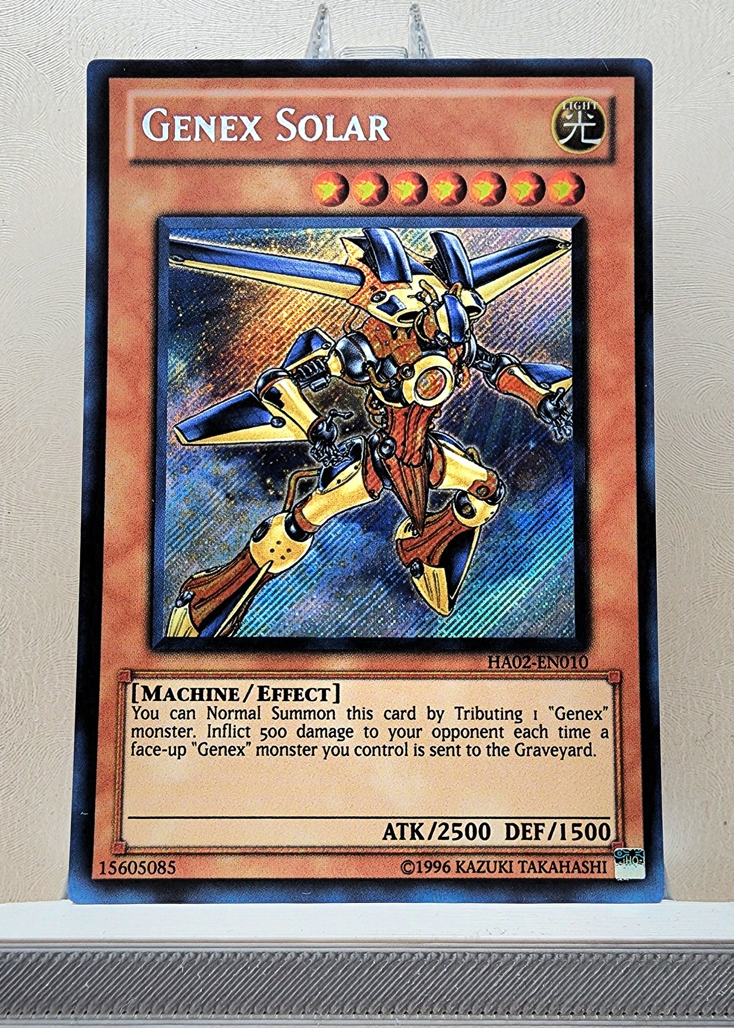 Yugioh! 1x Genex Solar (HA02 - Secret Rare) 1st/Unli Edition