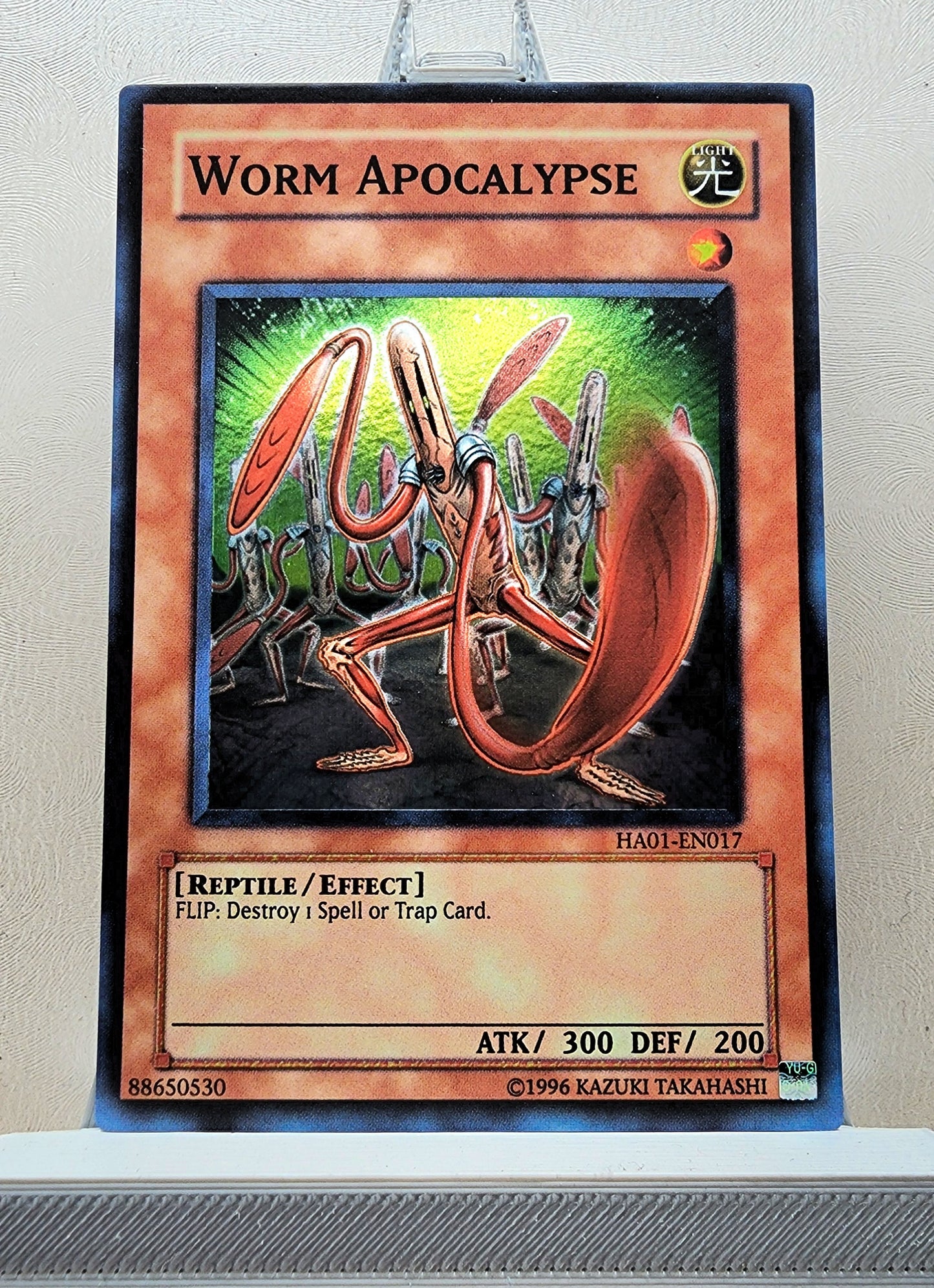 Yugioh! 1x Worm Apocalypse (HA01 - Super Rare) 1st/Unli Edition