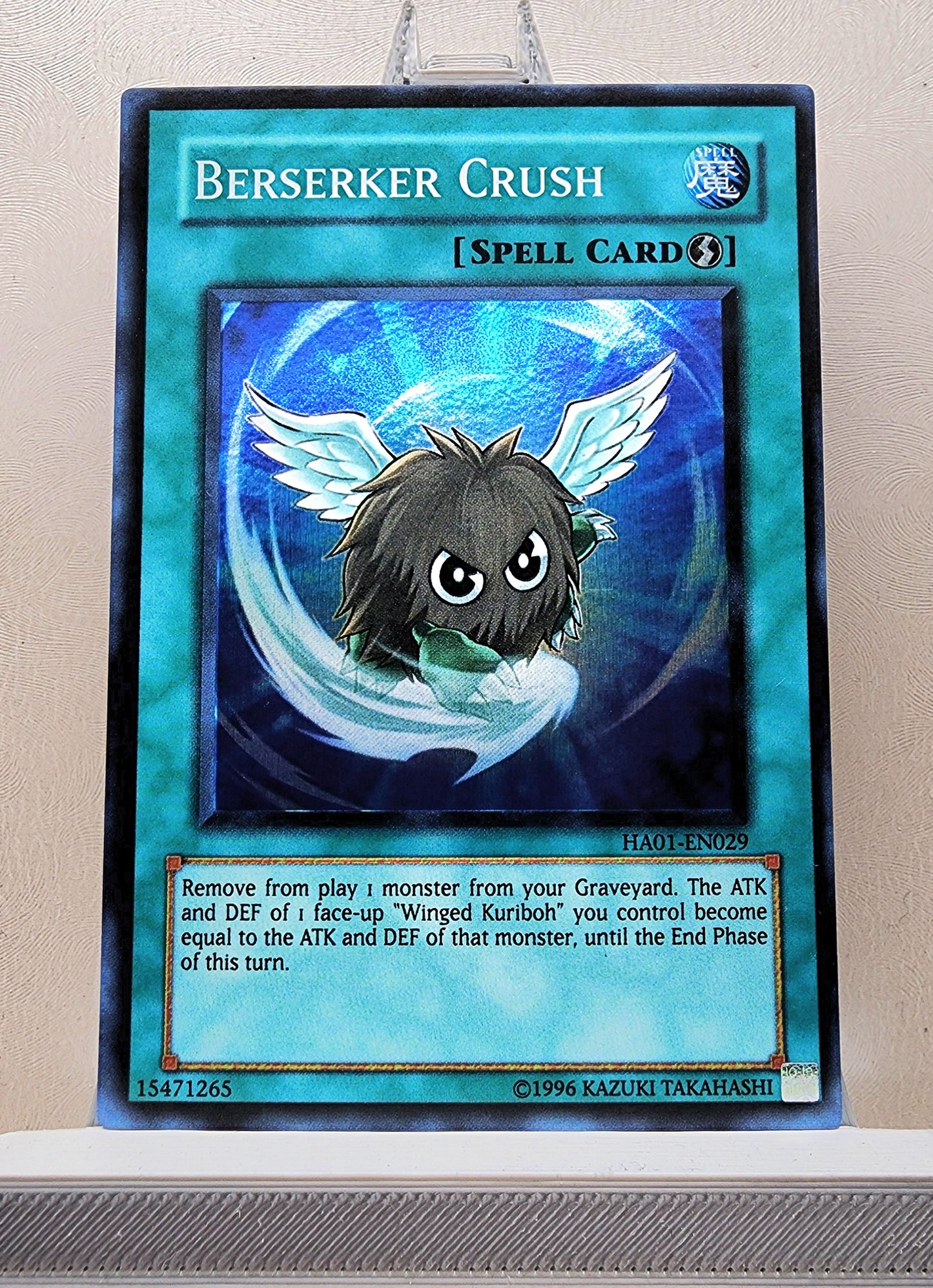 Yugioh! 1x Berserker Crush (HA01 - Super Rare) 1st/Unli Edition