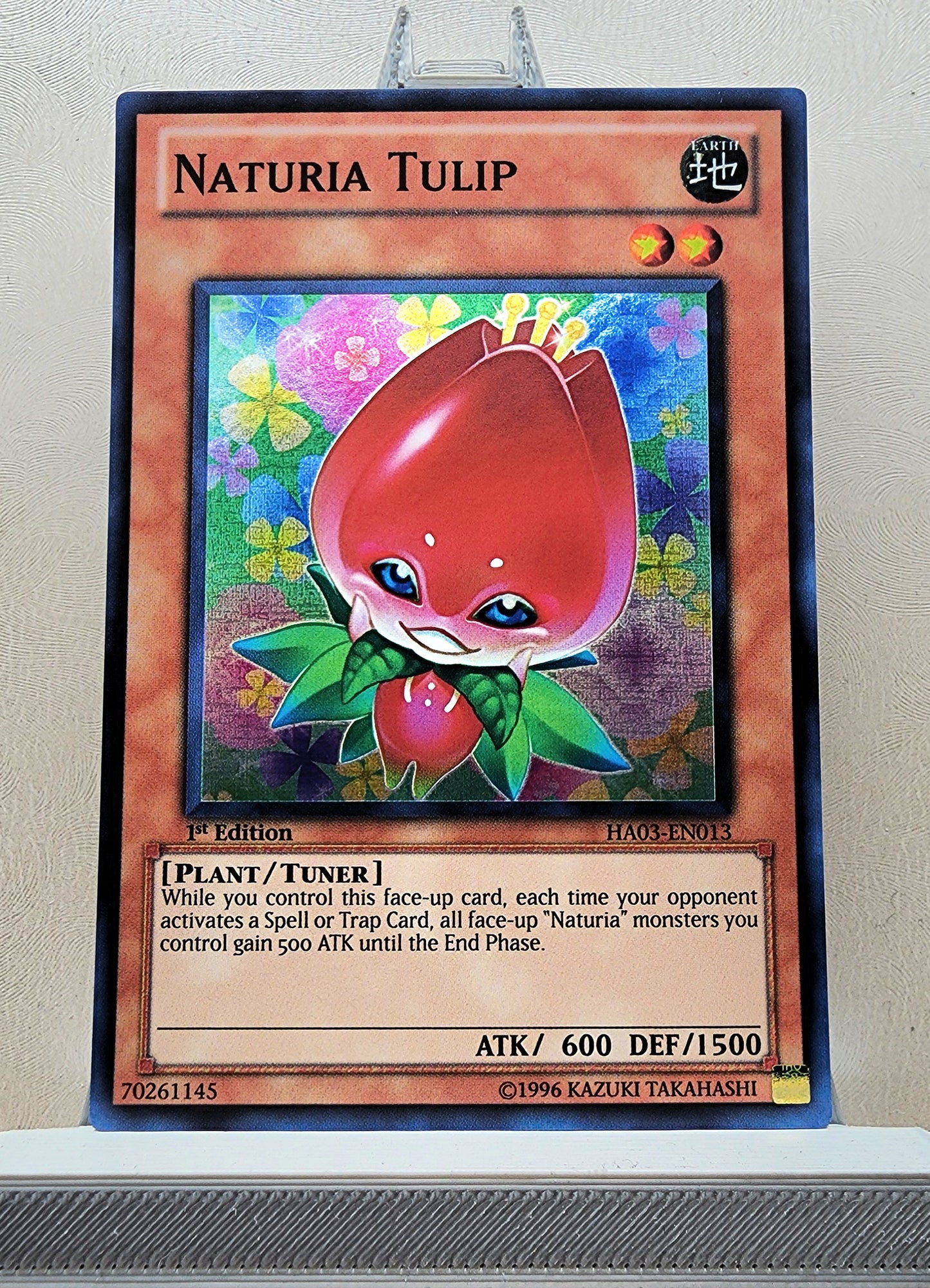 Yugioh! 1x Naturia Tulip (HA03- Super Rare) 1st Edition