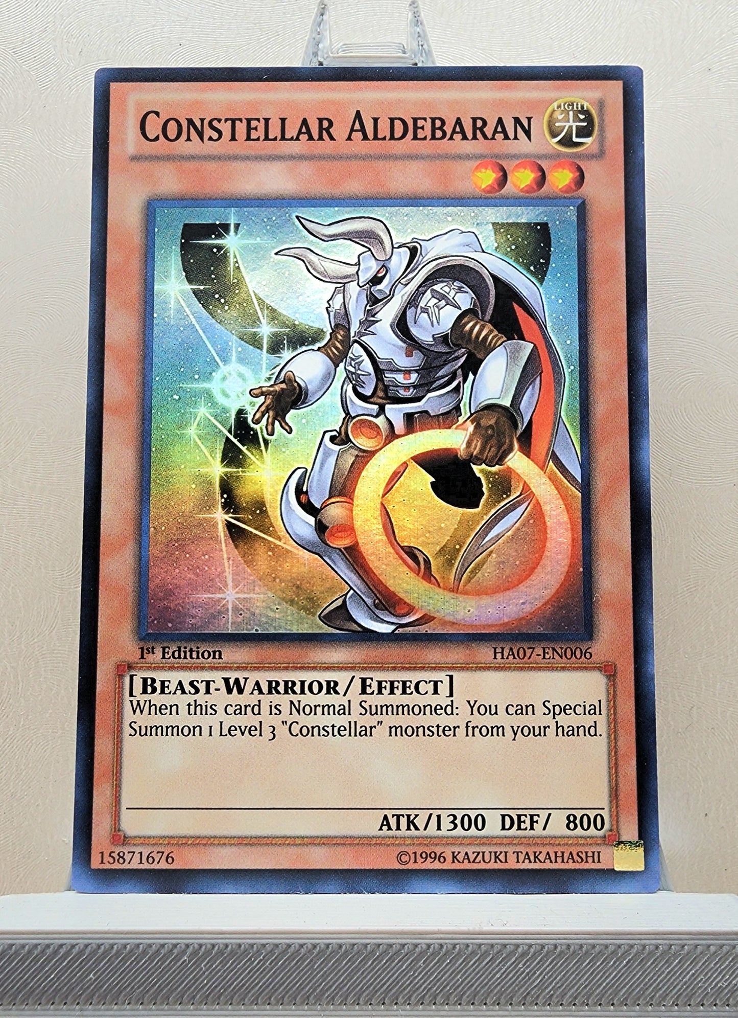 Yugioh! 1x Constellar Aldebaran (HA07 - Super Rare) 1st Edition