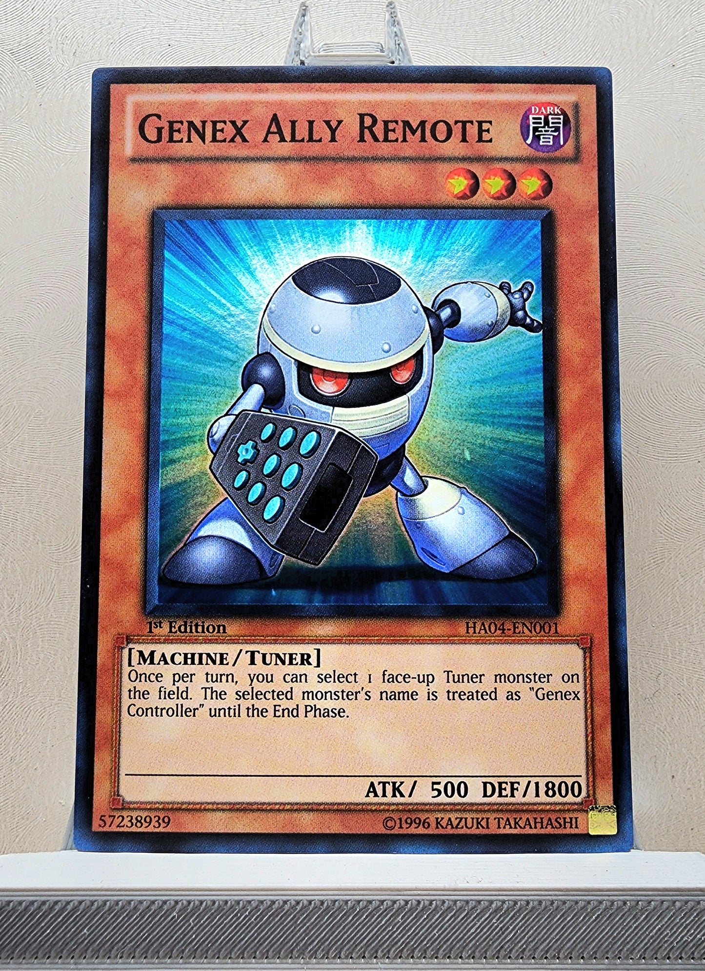 Yugioh! 1x Genex Ally Remote (HA04 - Super Rare) 1st Edition