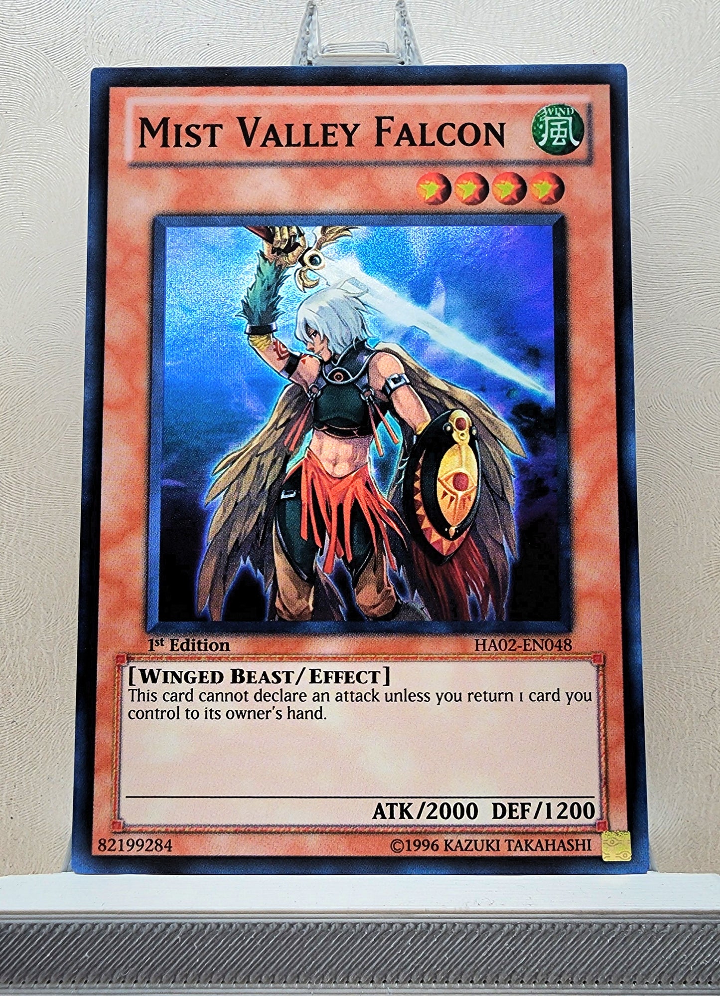 Yugioh! 1x Mist Valley Falcon (HA02 - Super Rare) 1st/Unli Edition