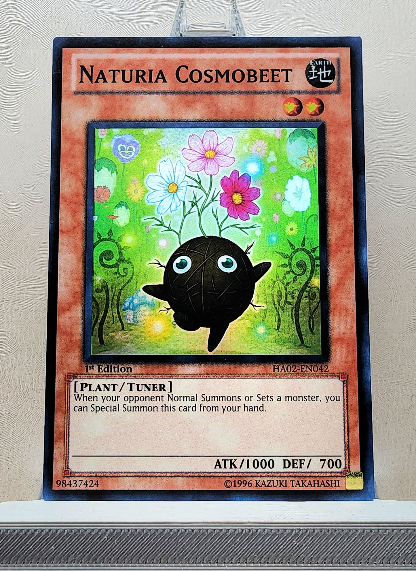 Yugioh! 1x Naturia Cosmobeet (HA02 - Super Rare) 1st Edition