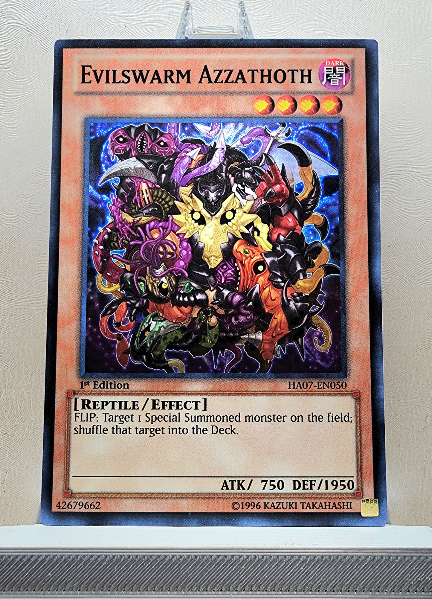 Yugioh! 1x Evilswarm Azzathoth (HA07 - Super Rare) 1st Edition